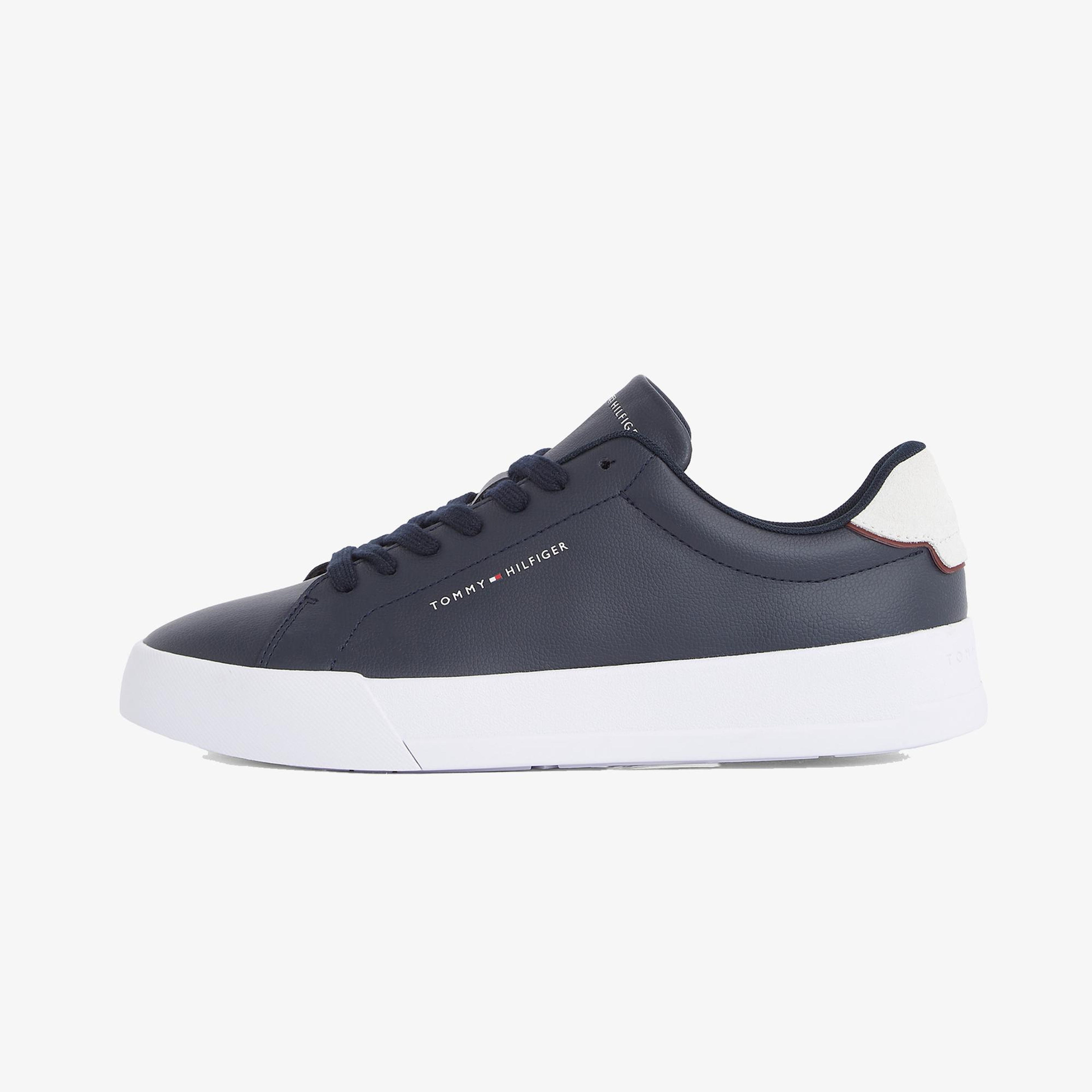 Tommy Hilfiger Court Erkek Lacivert Sneaker