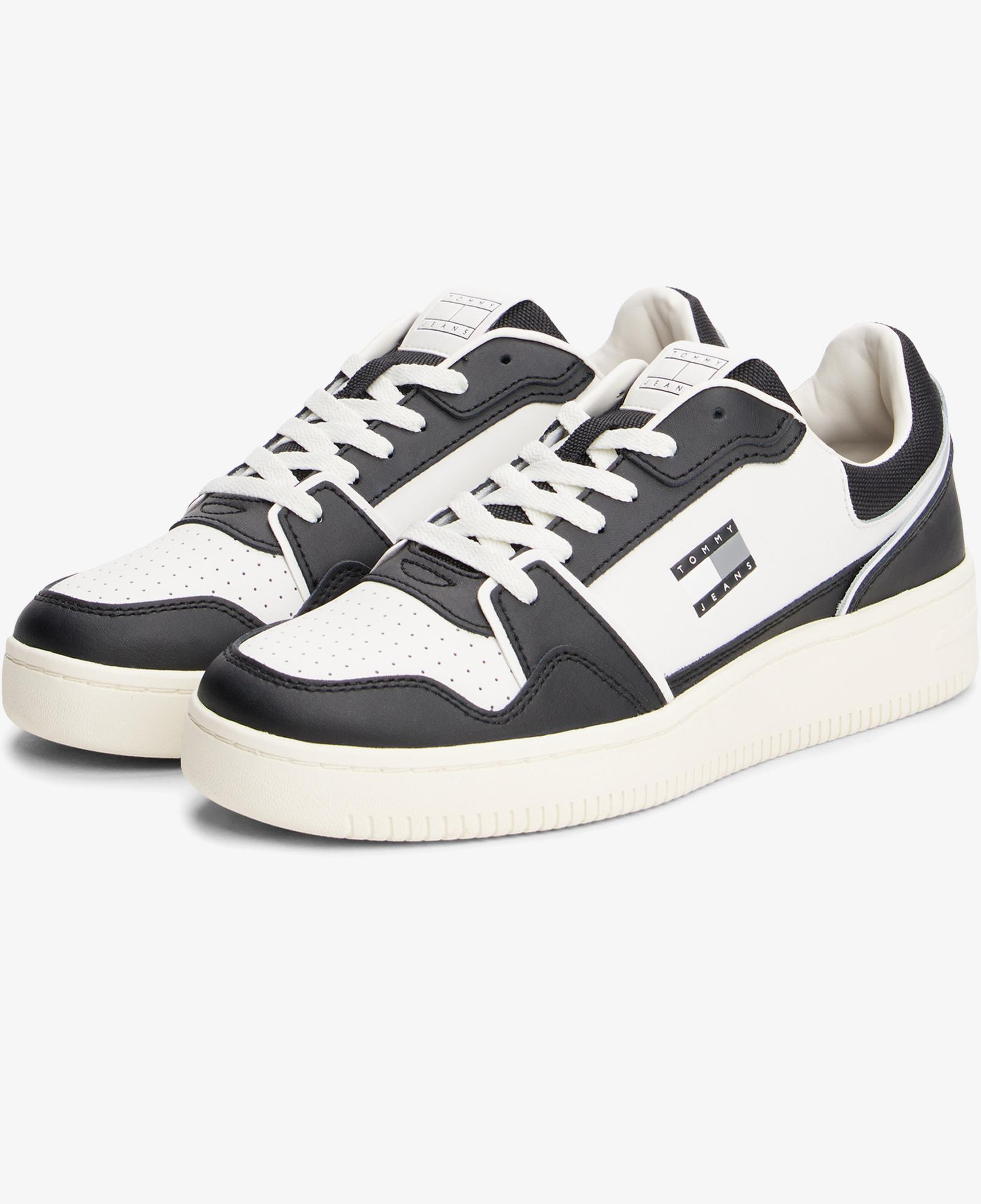 Tommy Jeans Retro Basket Erkek Siyah Sneaker