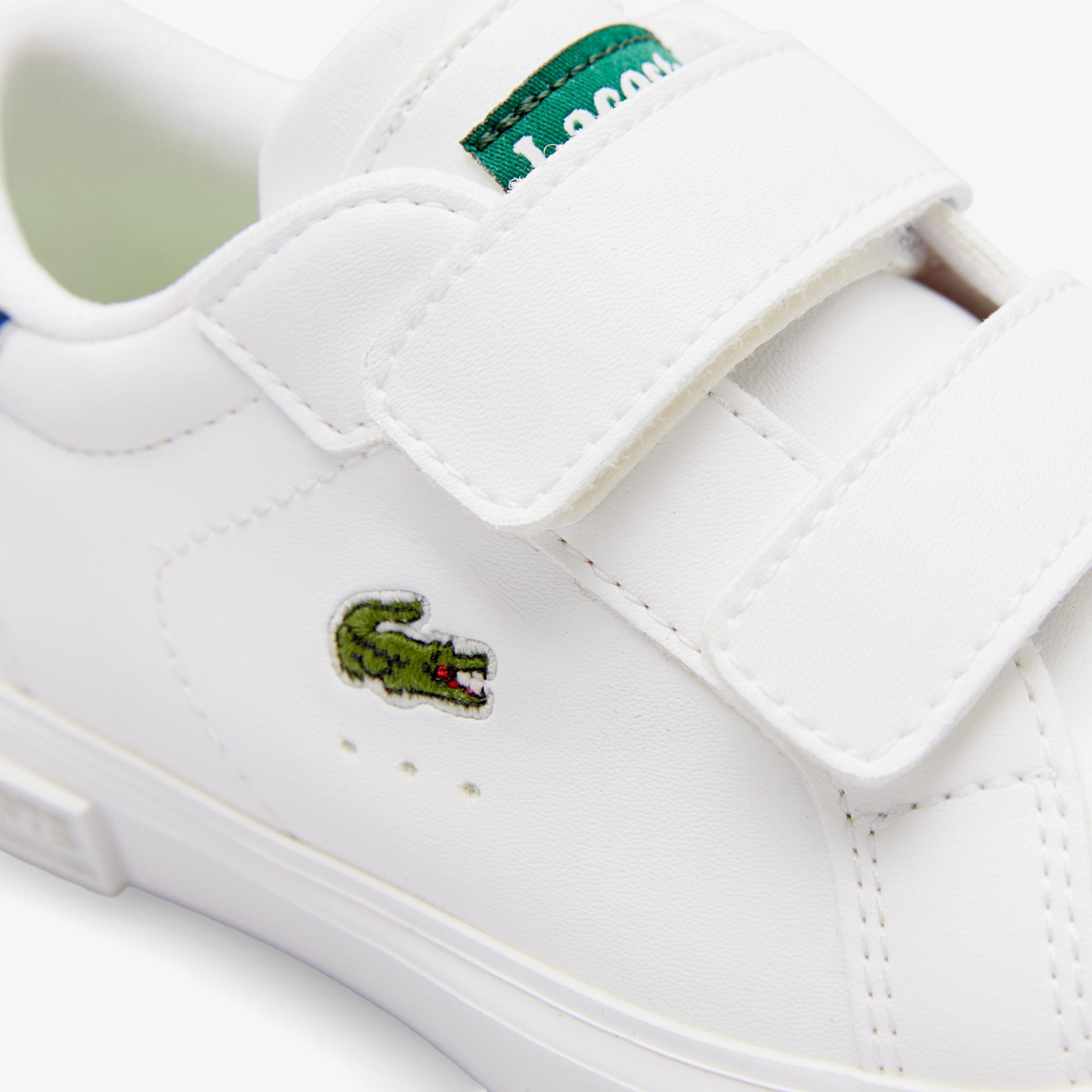 Lacoste Powercourt Çocuk Beyaz Sneaker