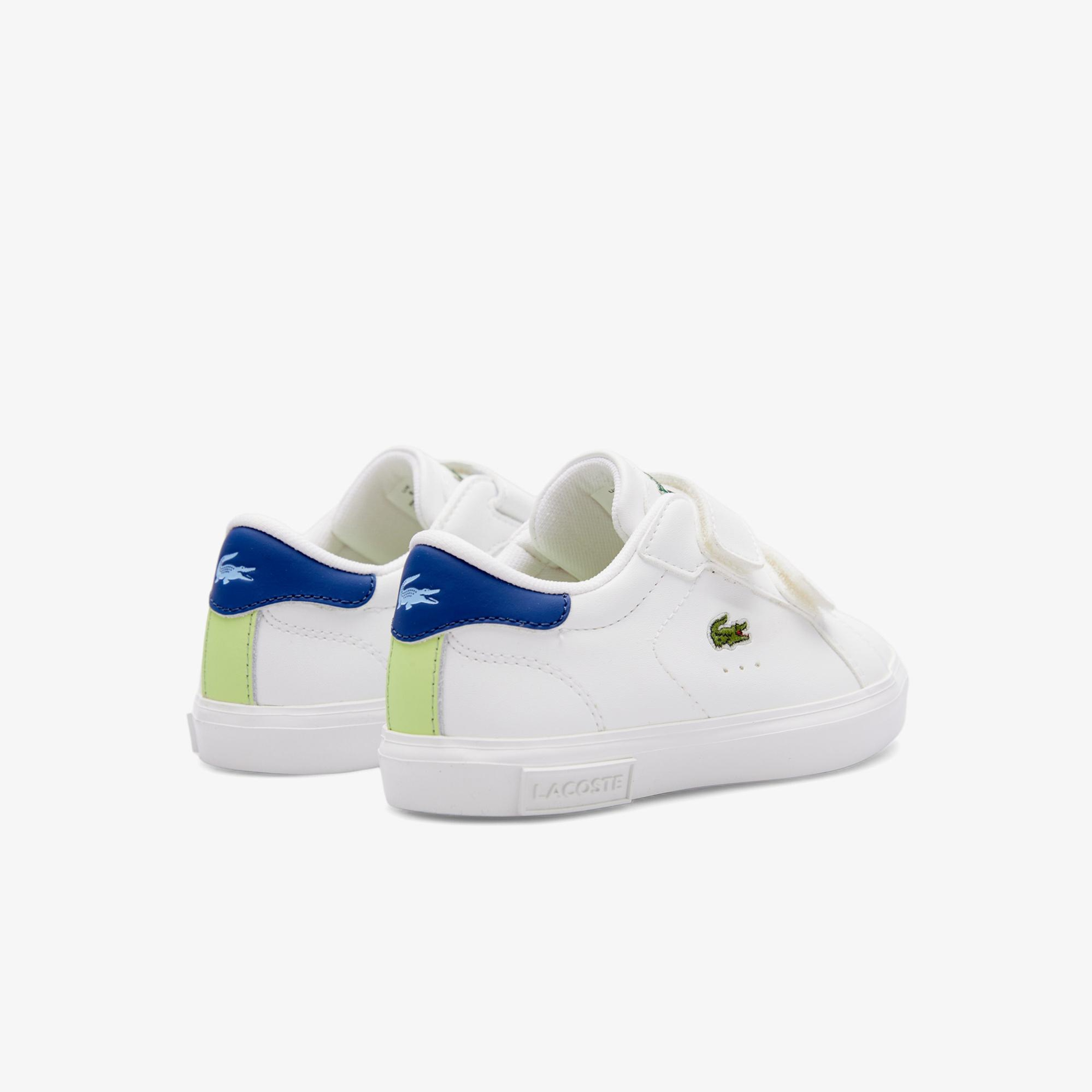 Lacoste Powercourt Çocuk Beyaz Sneaker