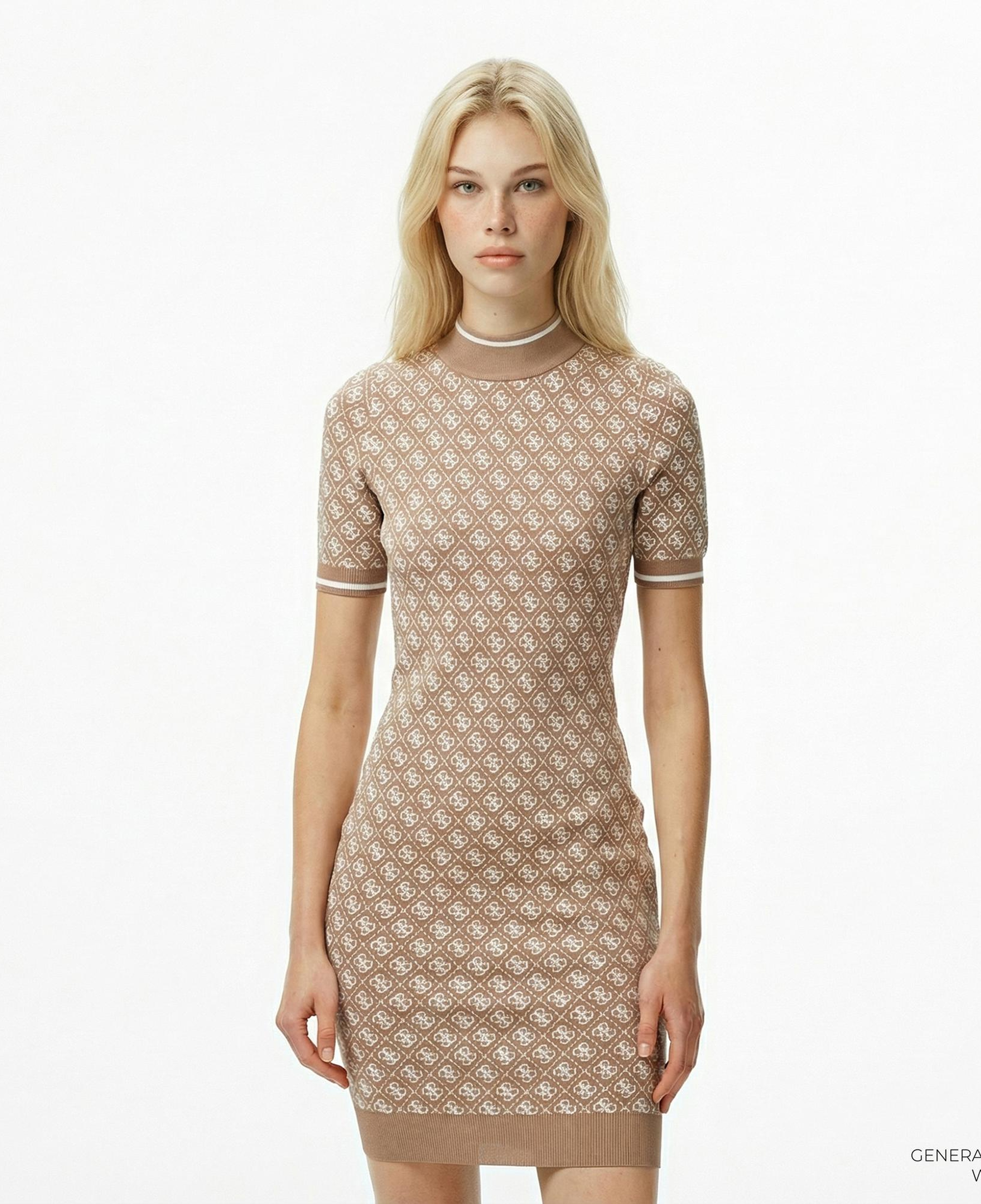 Guess Lise Kadın Bej Elbise