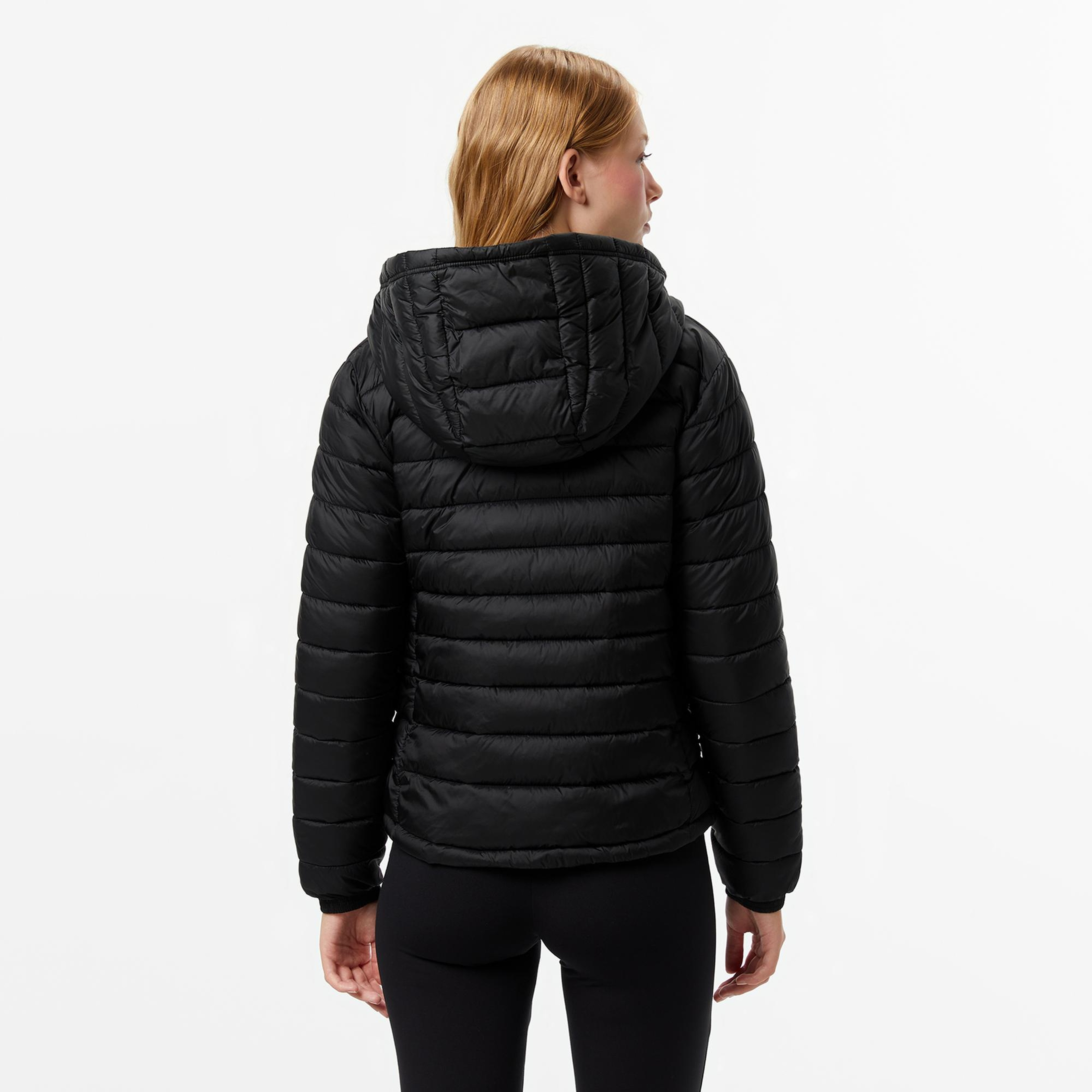 Guess Hooded Kadın Siyah Mont