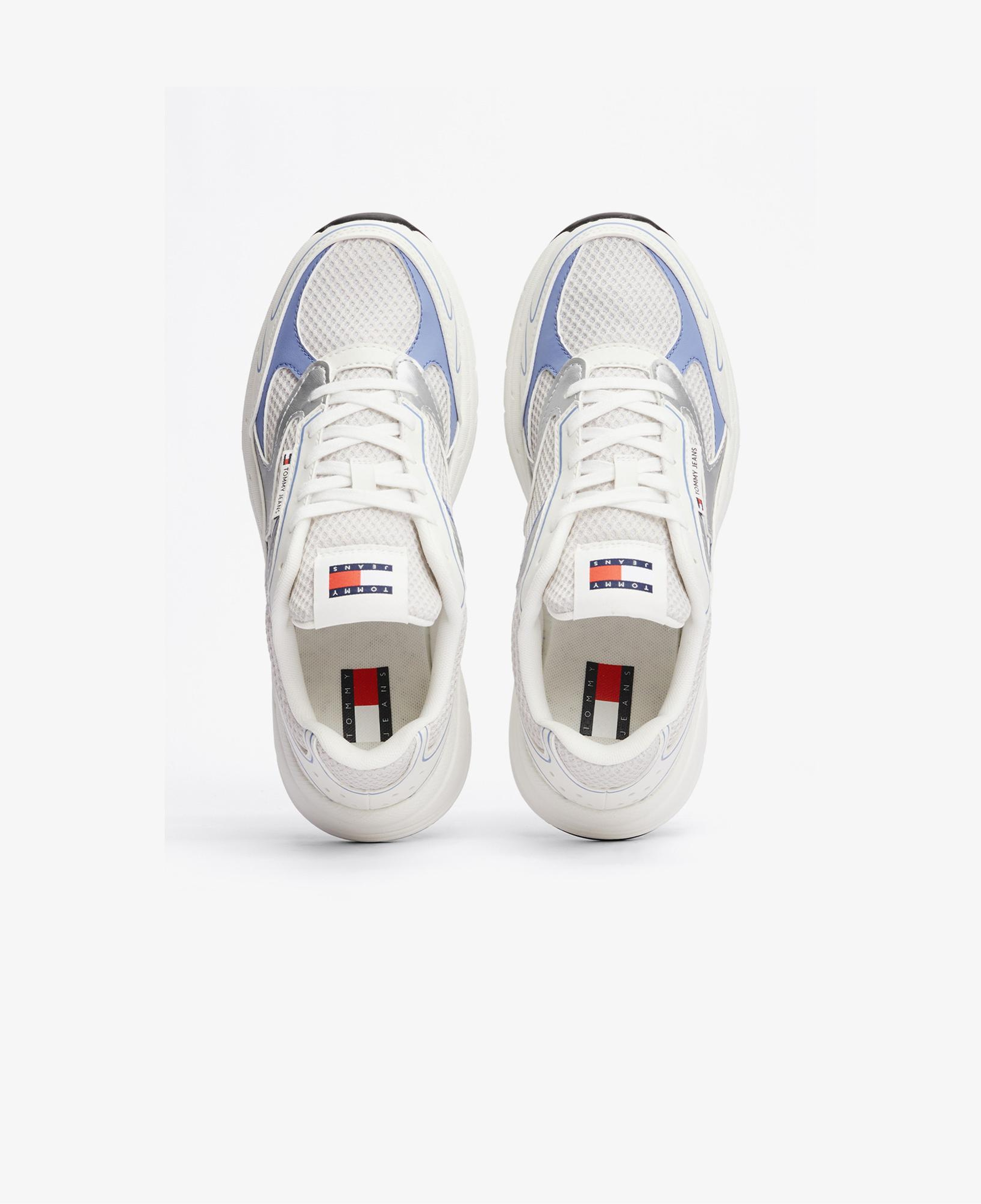 Tommy Hilfiger The Coney Metallic Kadın Beyaz Sneaker