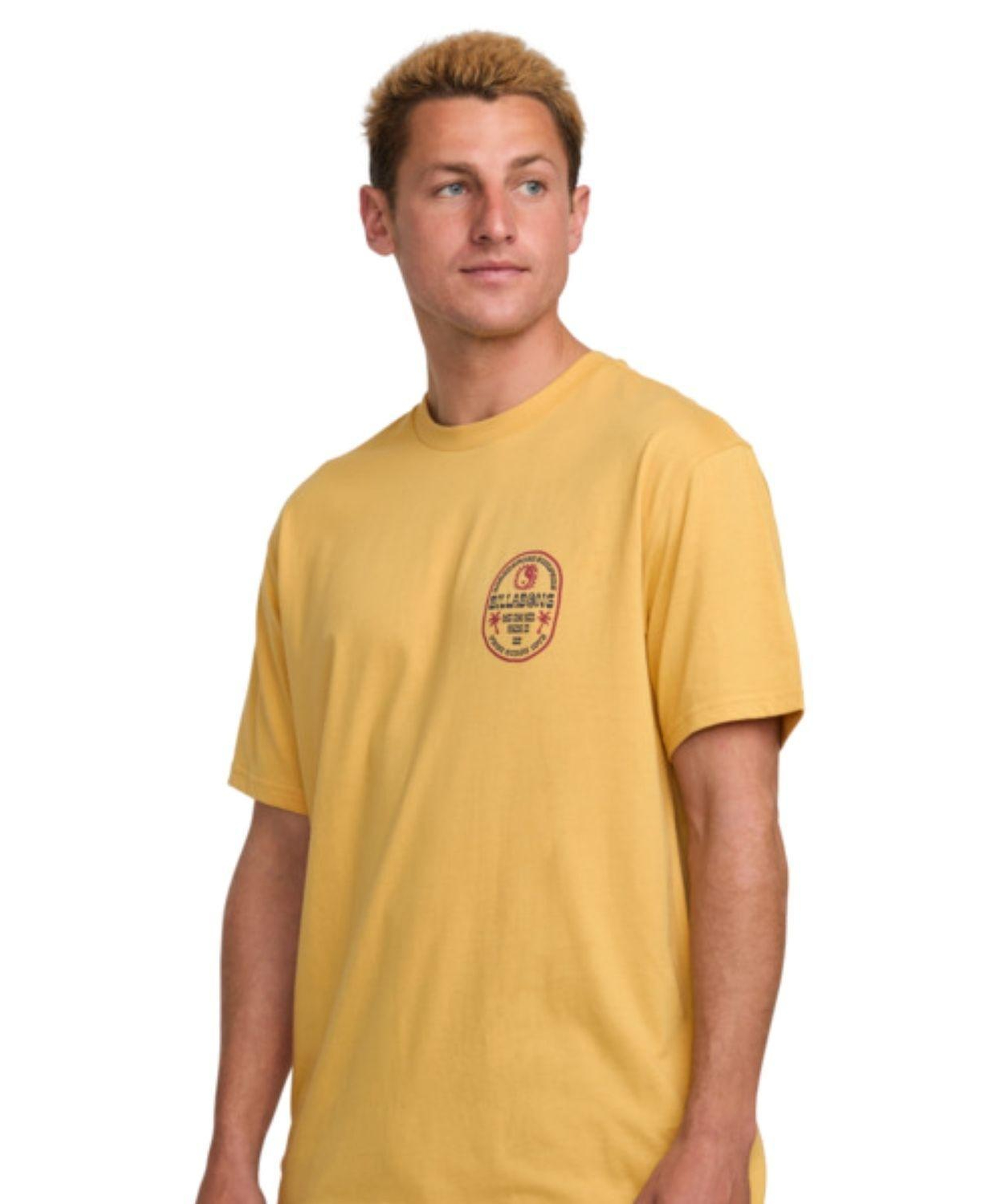Billabong Sunny Daze Premium Ss Erkek Sarı Tişört
