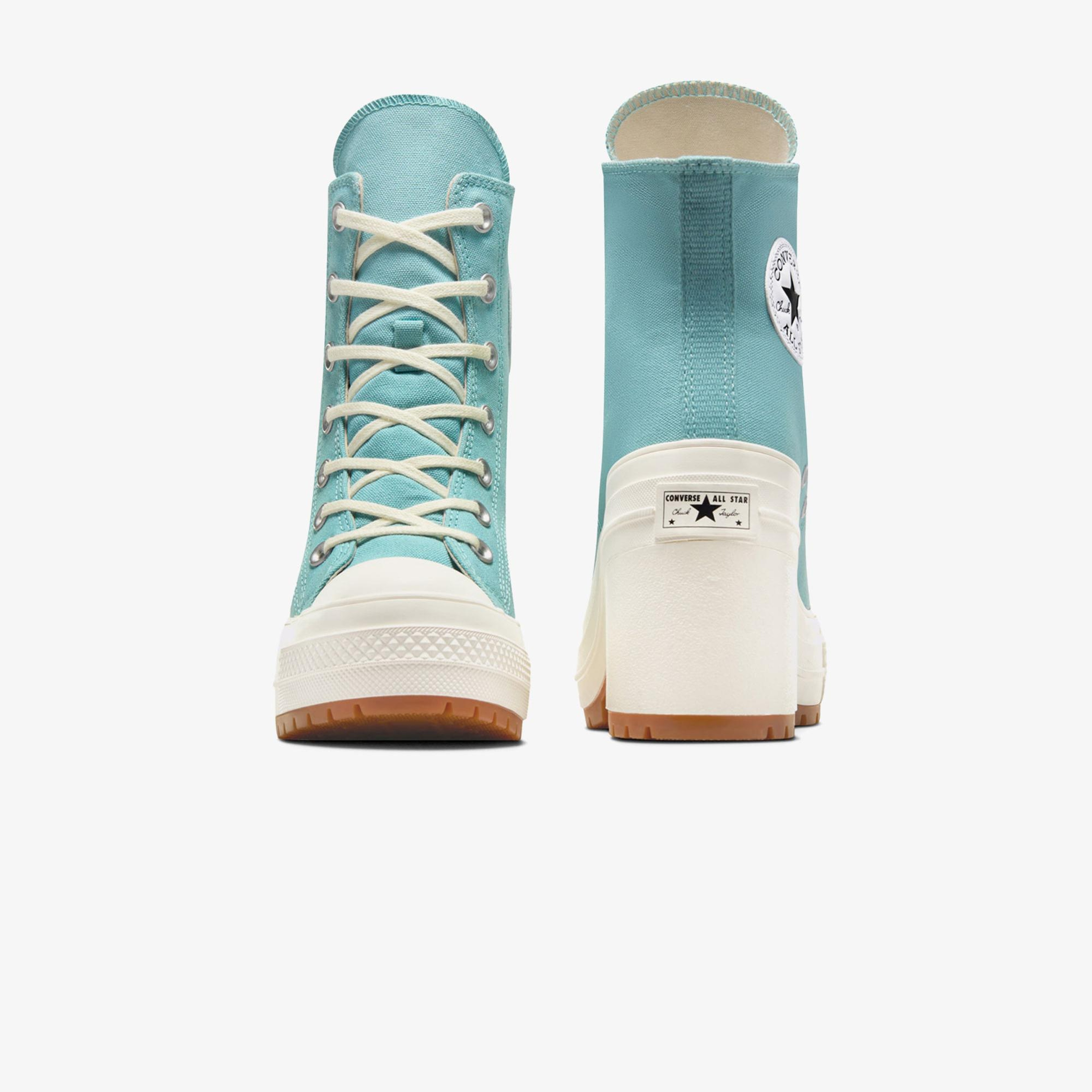 Converse Chuck 70 De Luxe Heel Unisex Mavi Platform Sneaker