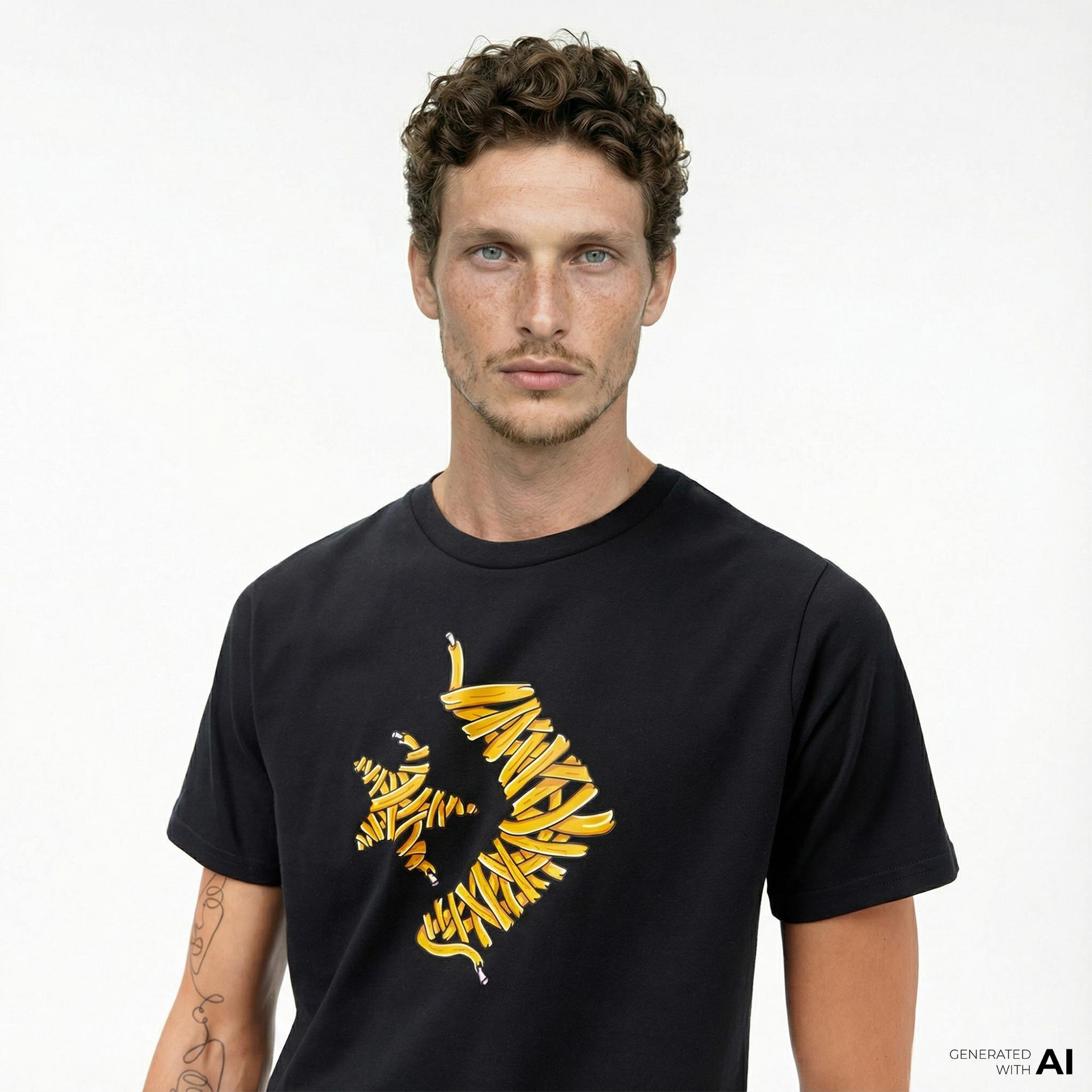 Converse Erkek Siyah T-Shirt