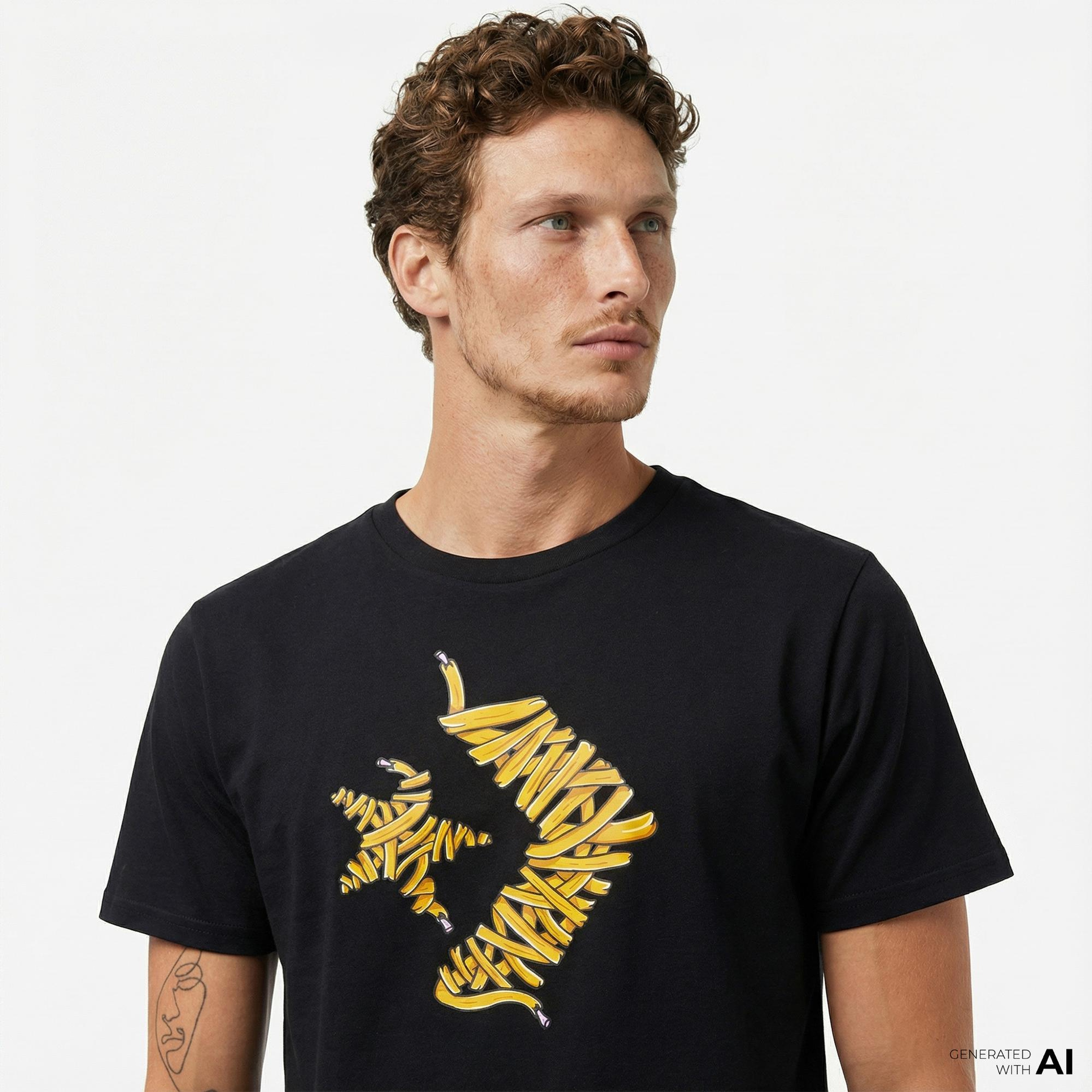 Converse Erkek Siyah T-Shirt