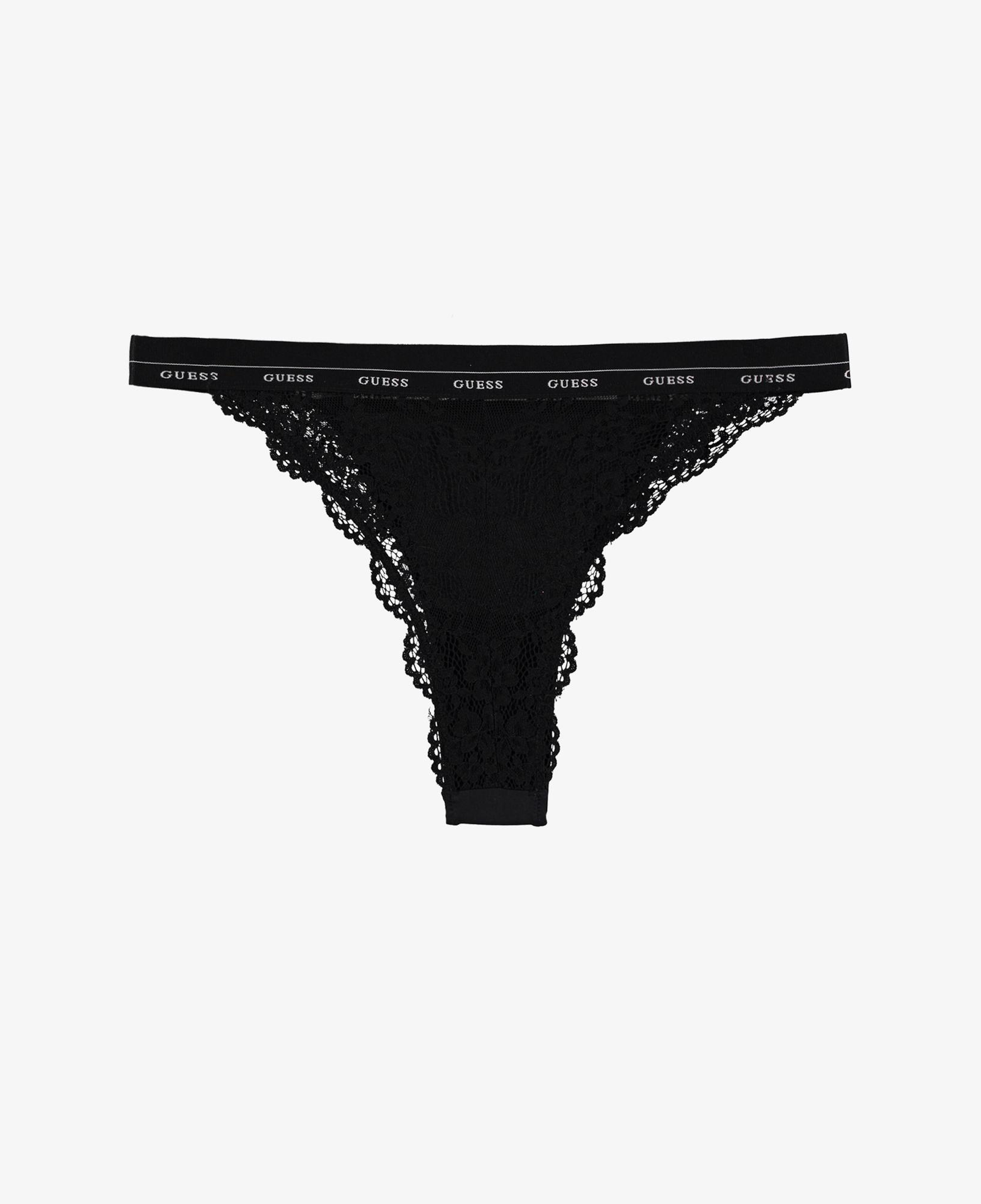 Guess Jane Brazilian Kadın Siyah Külot