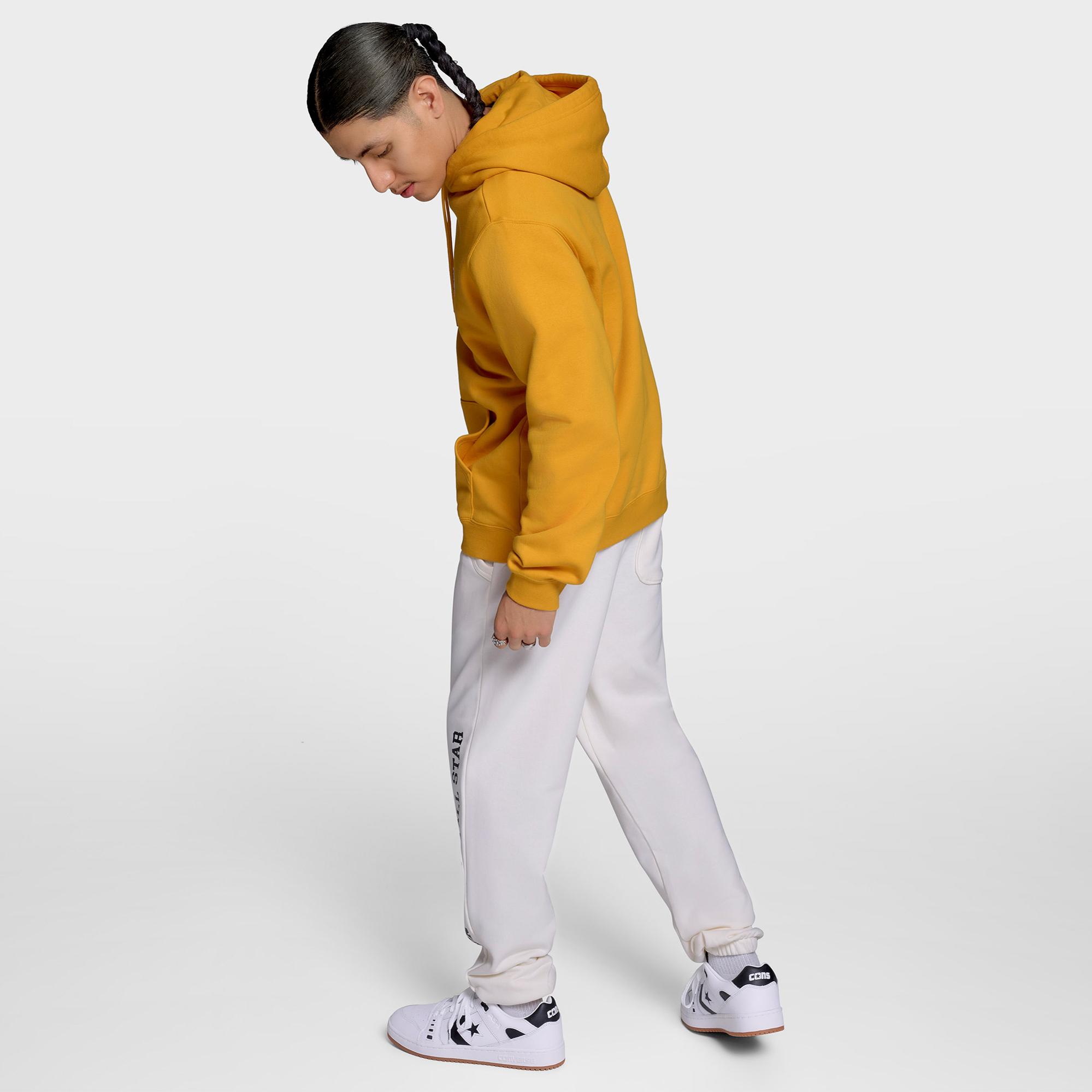 Converse Erkek Chuck Sarı Hoodie