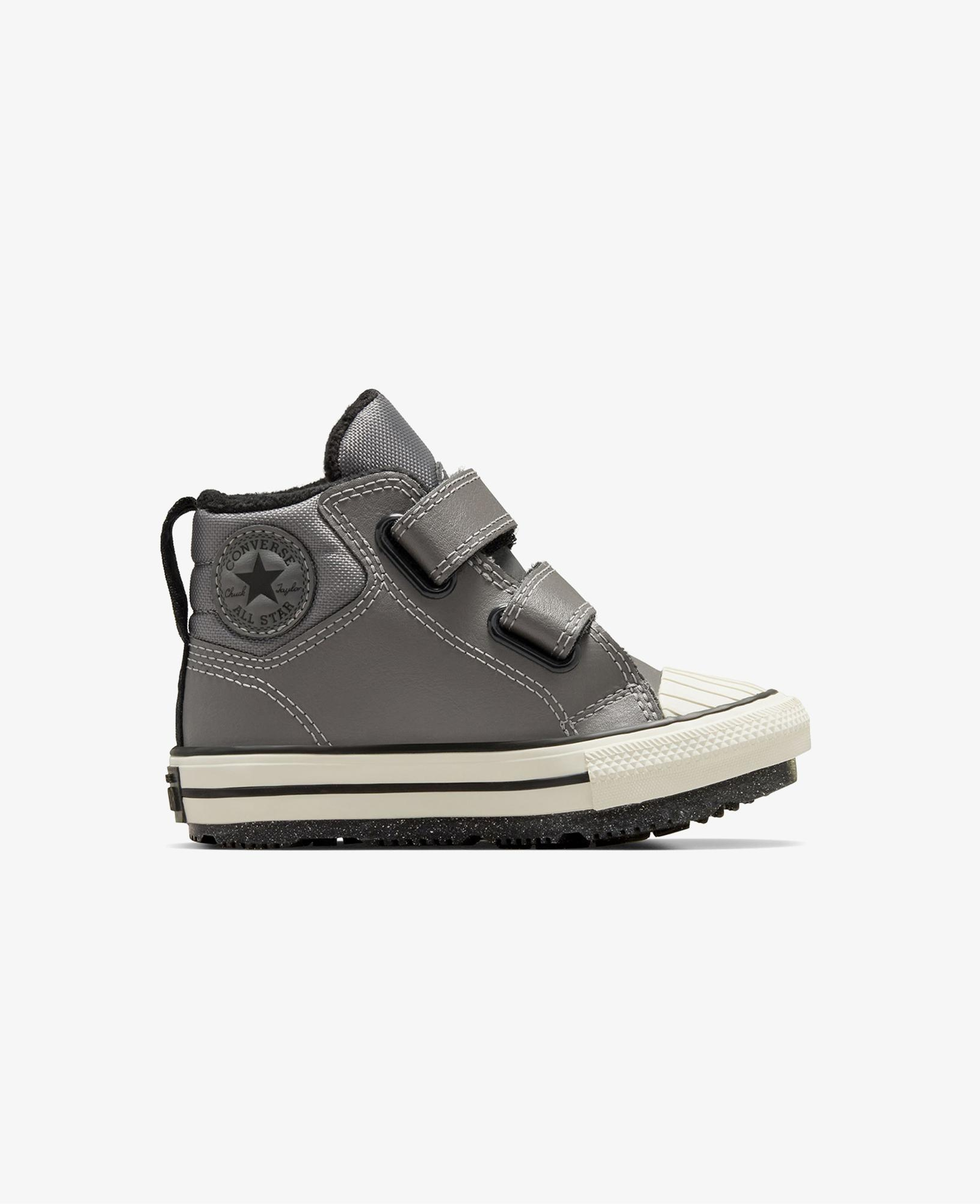 Converse Chuck Taylor All Star Berkshire Çocuk Gri Deri Bot