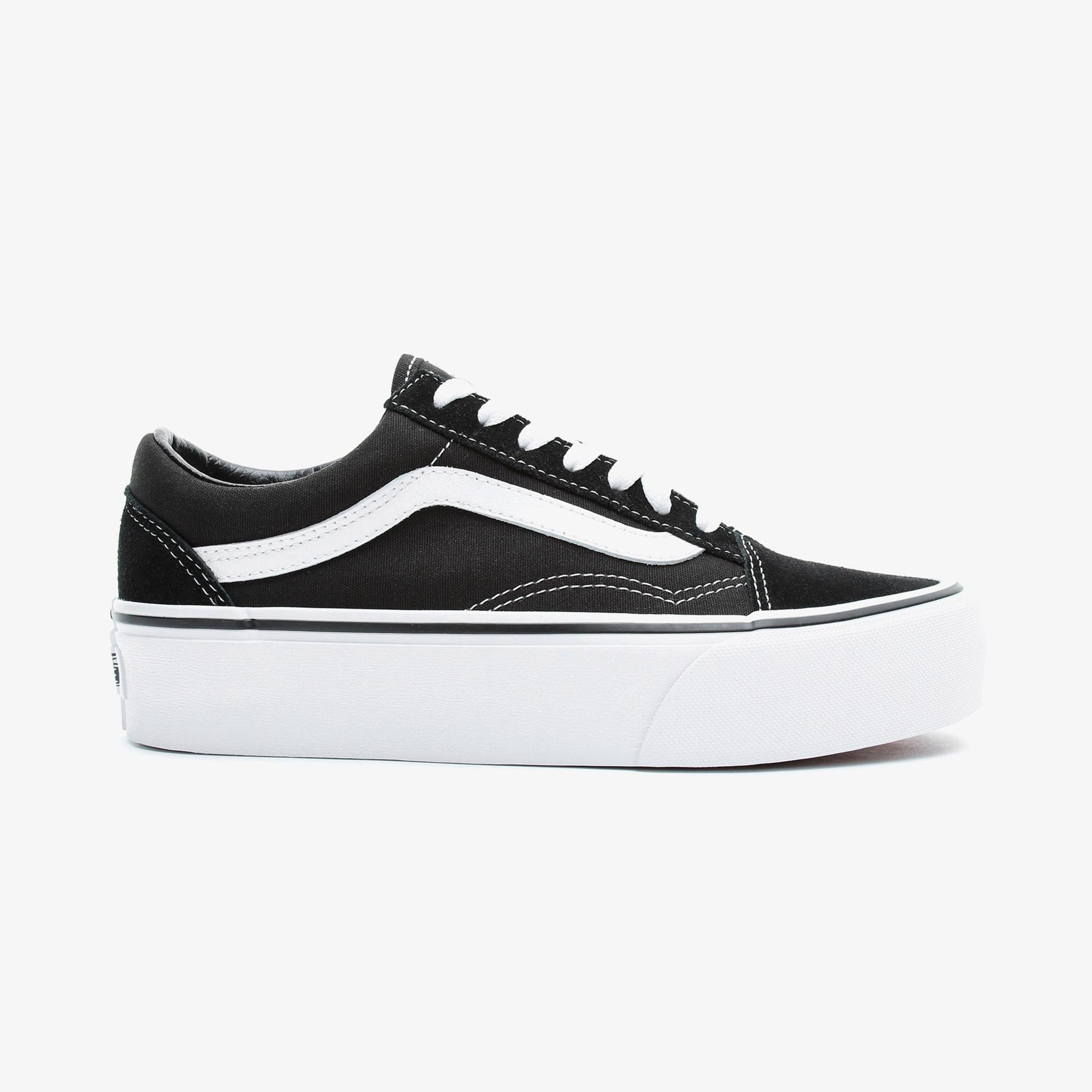 Vans Old Skool Platform Siyah Sneaker