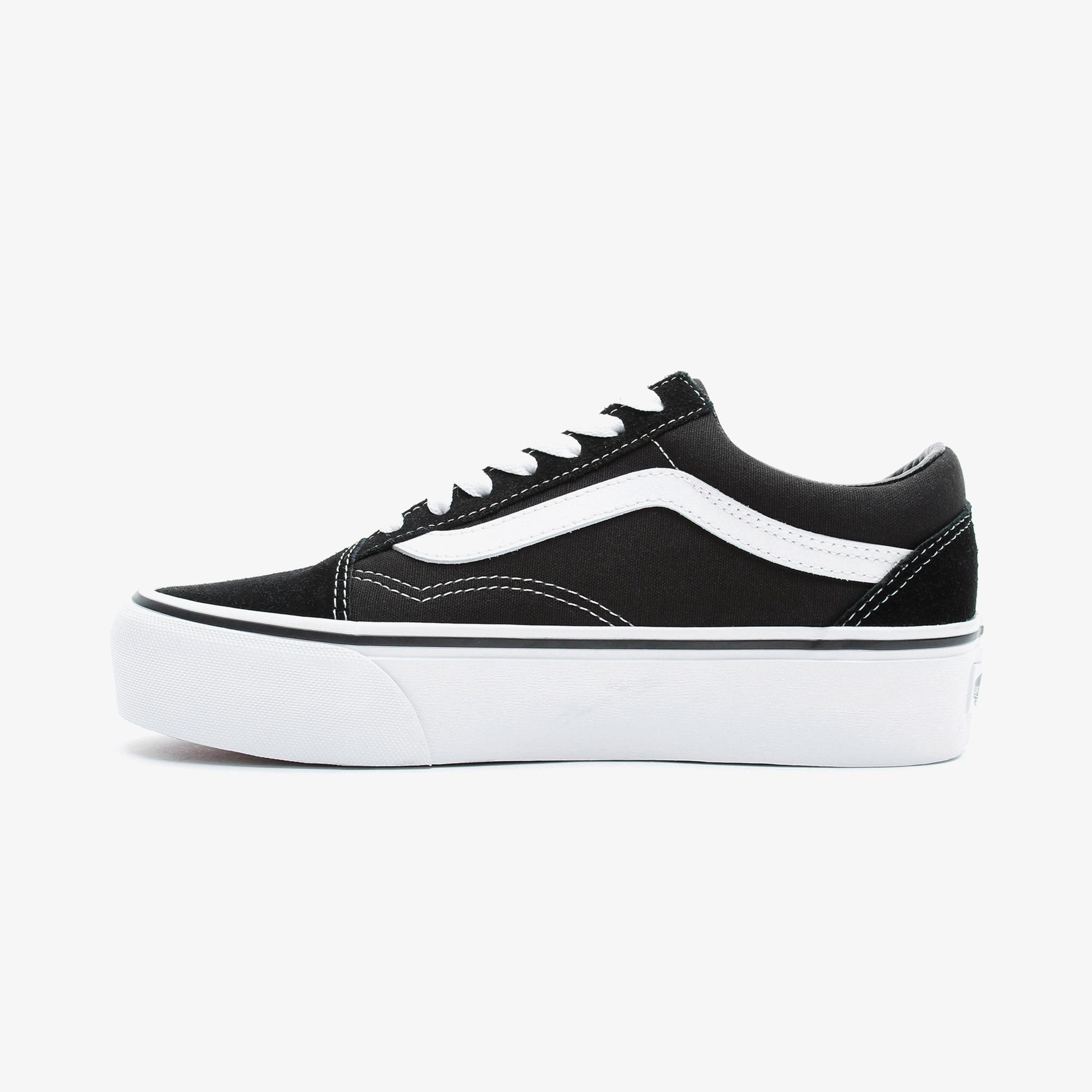 Vans Old Skool Platform Siyah Sneaker