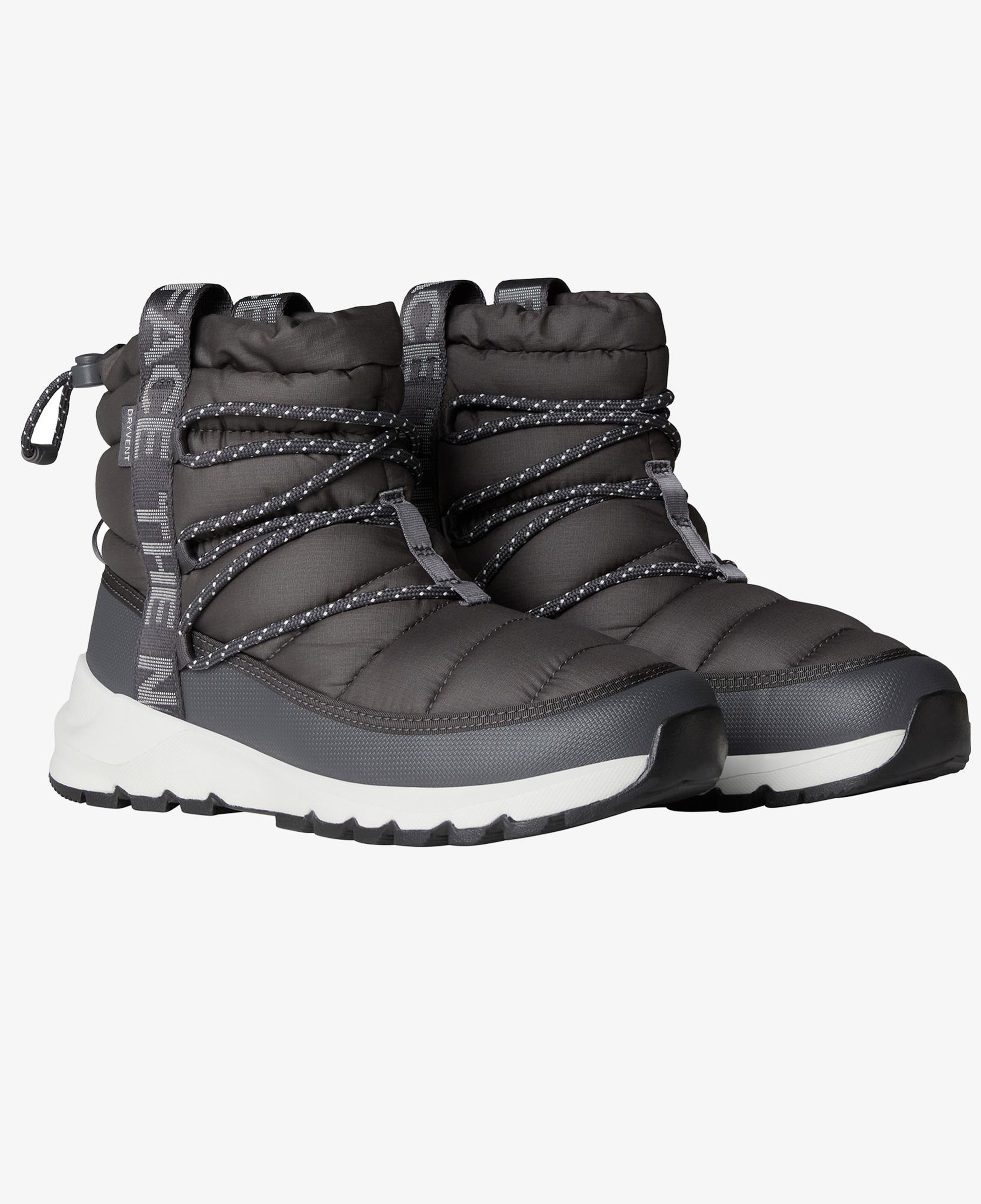 The North Face Thermoball Lace Up Su Geçirmez Kadın Gri Bot