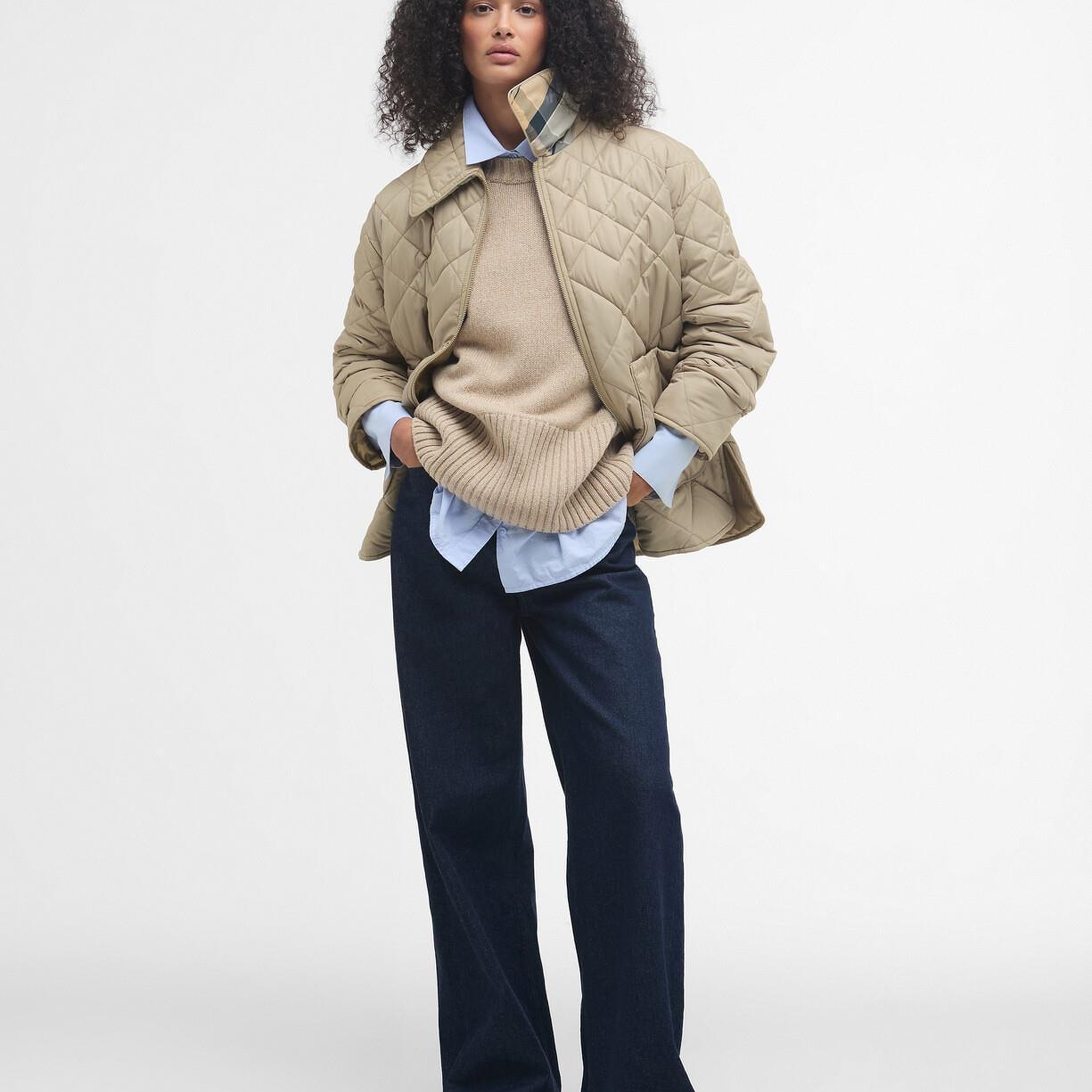 Barbour Tessa Kapitone Ceket