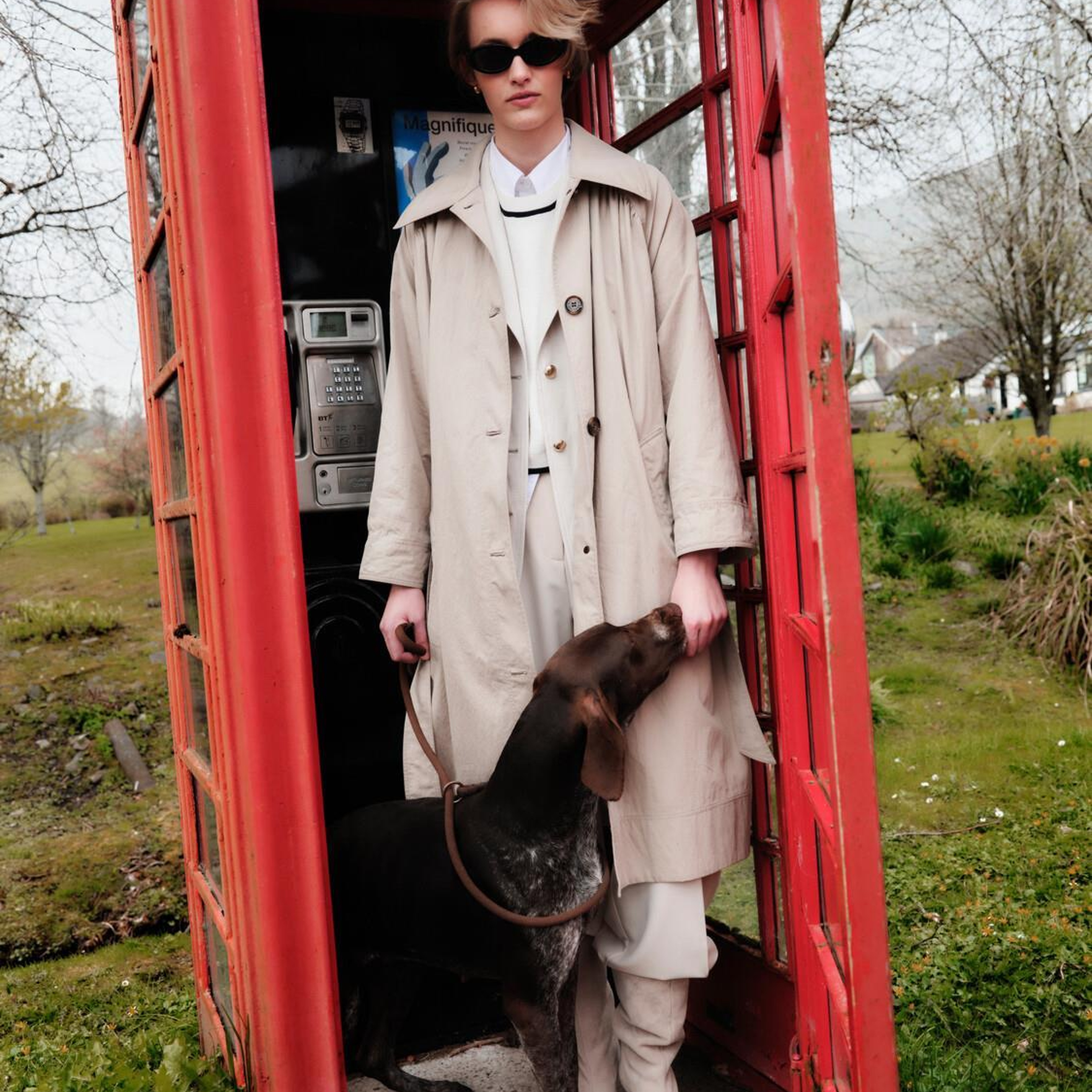 Barbour Garbo Showerproof Trençkot