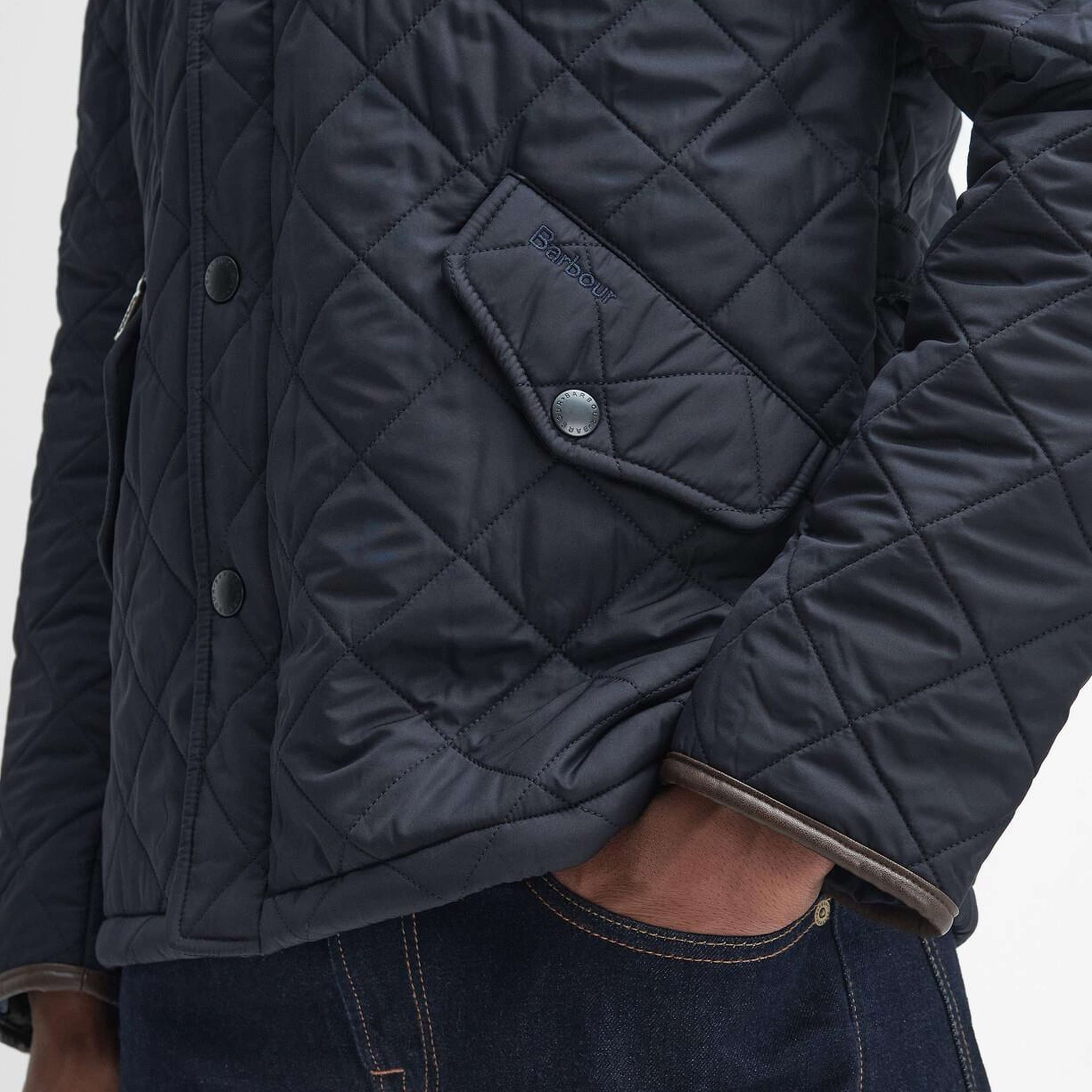 Barbour Powell Polar Kapitone Ceket