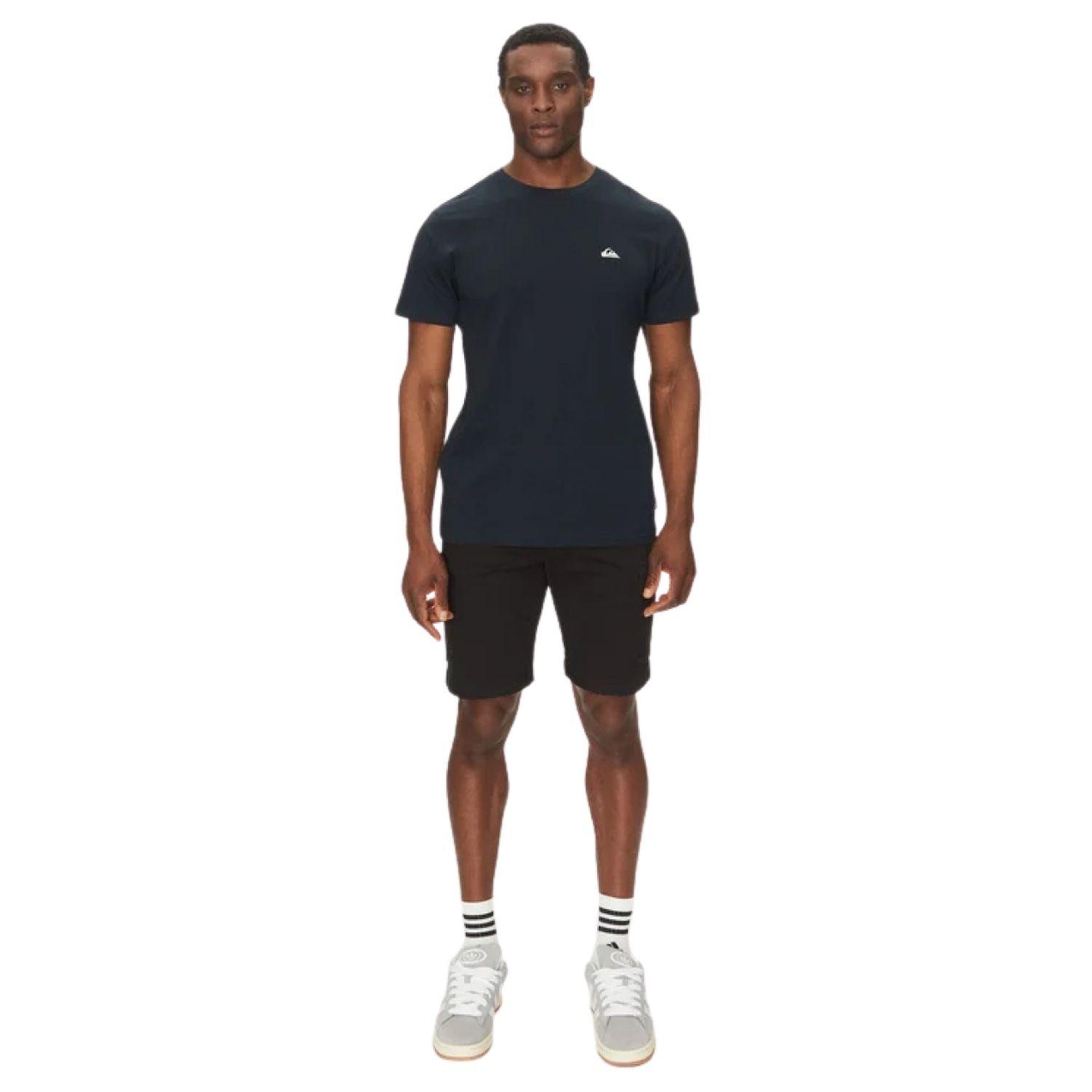 Quiksilver Basic Young Erkek Siyah Tişört