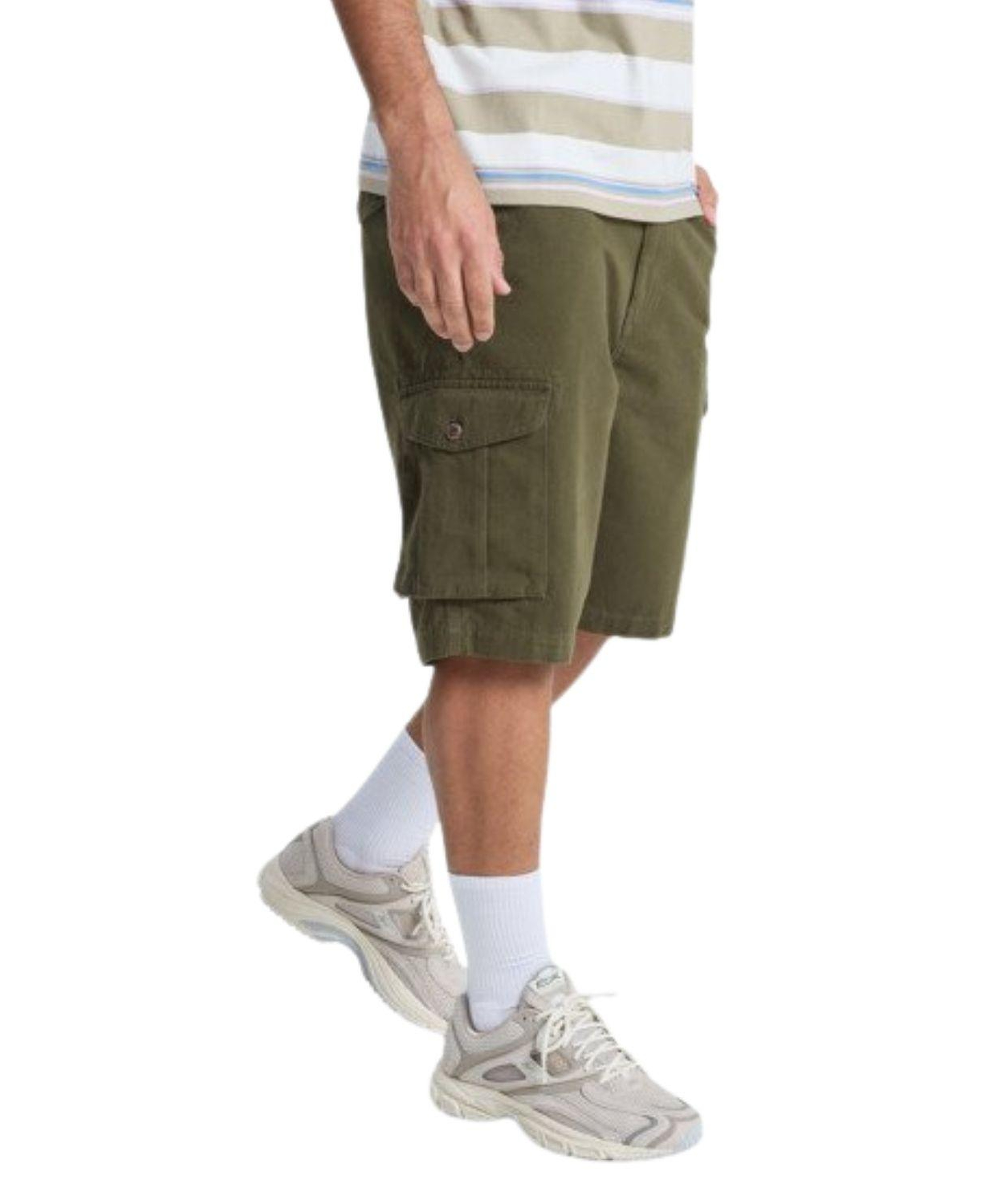 Quiksilver Crucial Battle Cargo Erkek Yeşil Walkshort