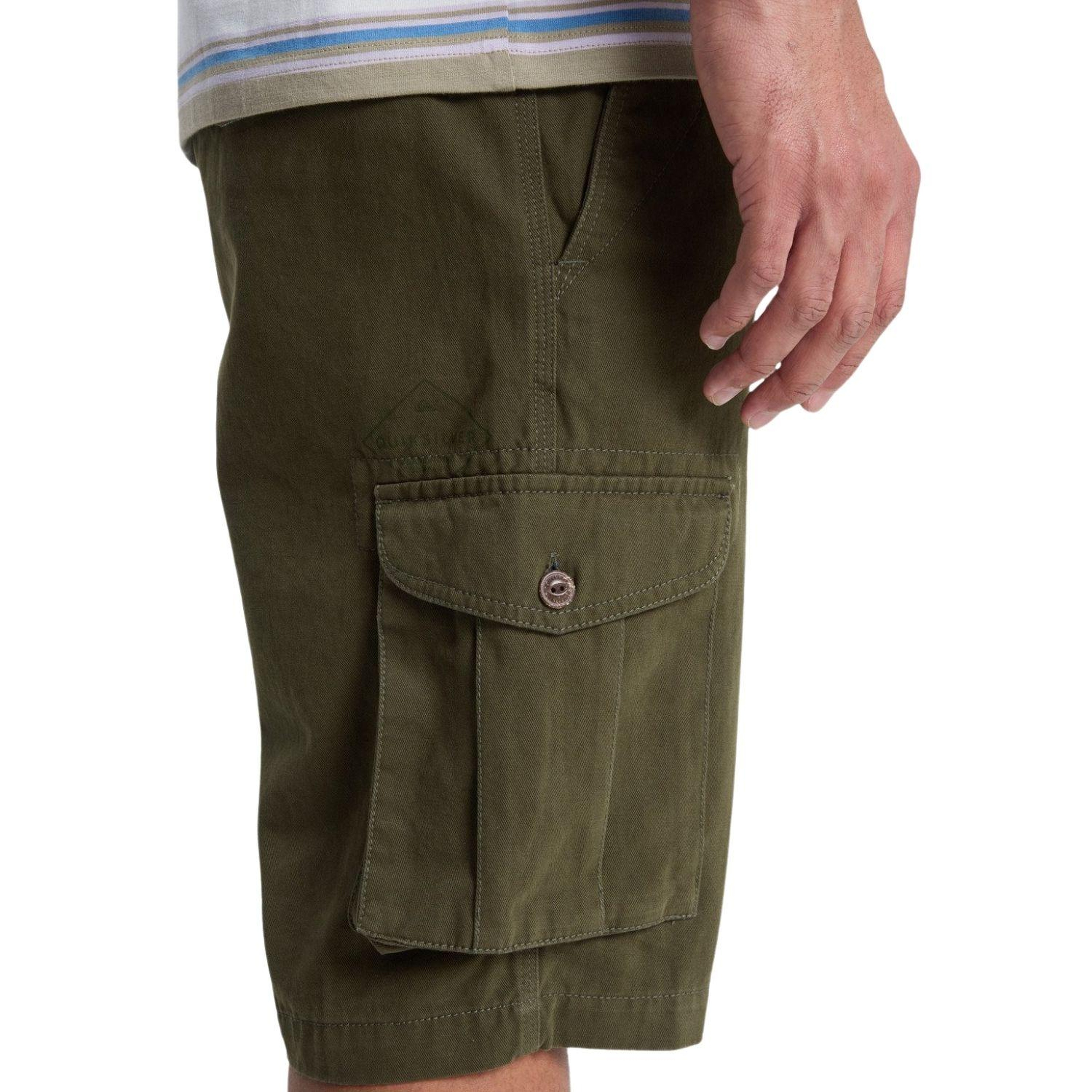 Quiksilver Crucial Battle Cargo Erkek Yeşil Walkshort