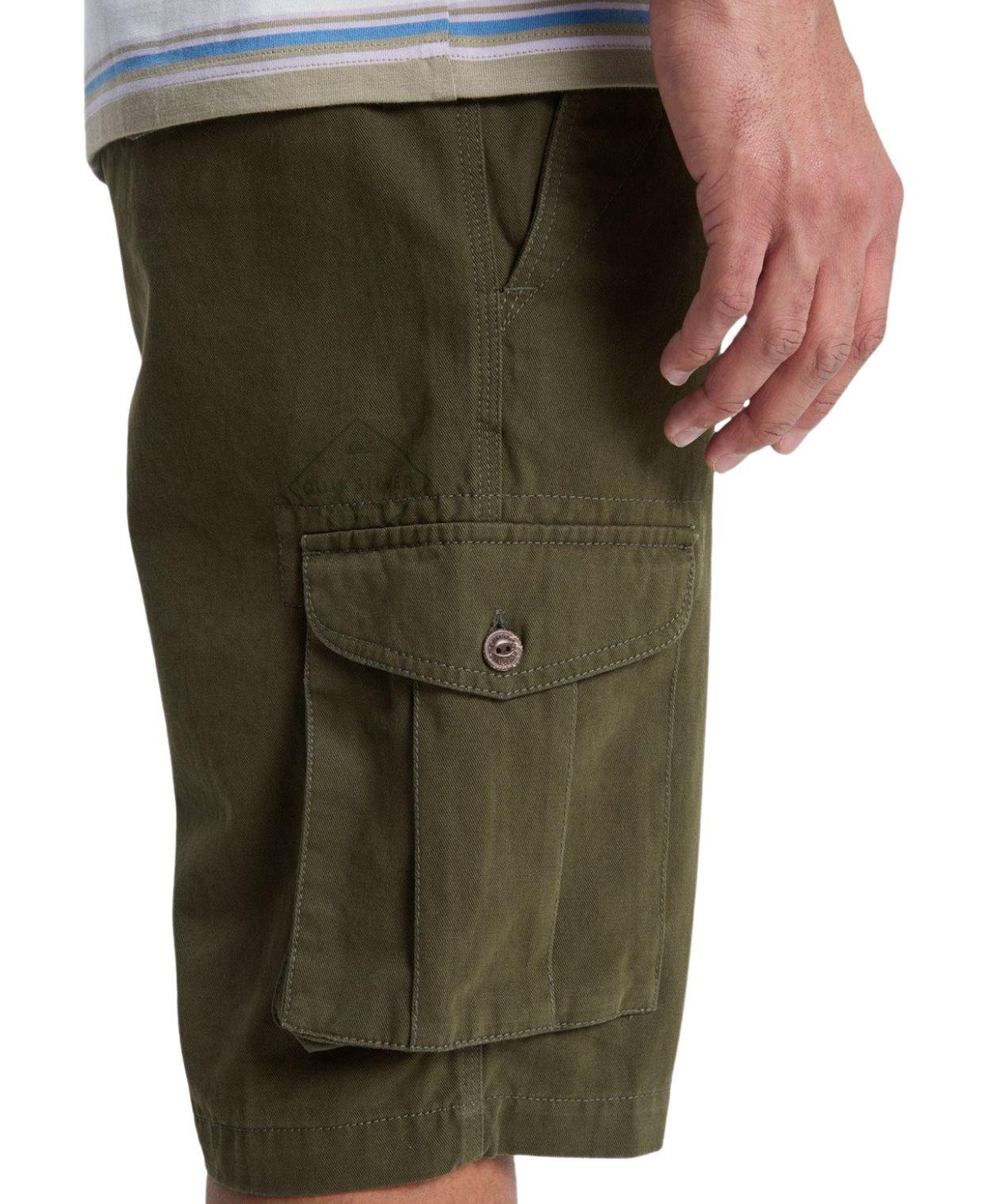Quiksilver Crucial Battle Cargo Erkek Yeşil Walkshort