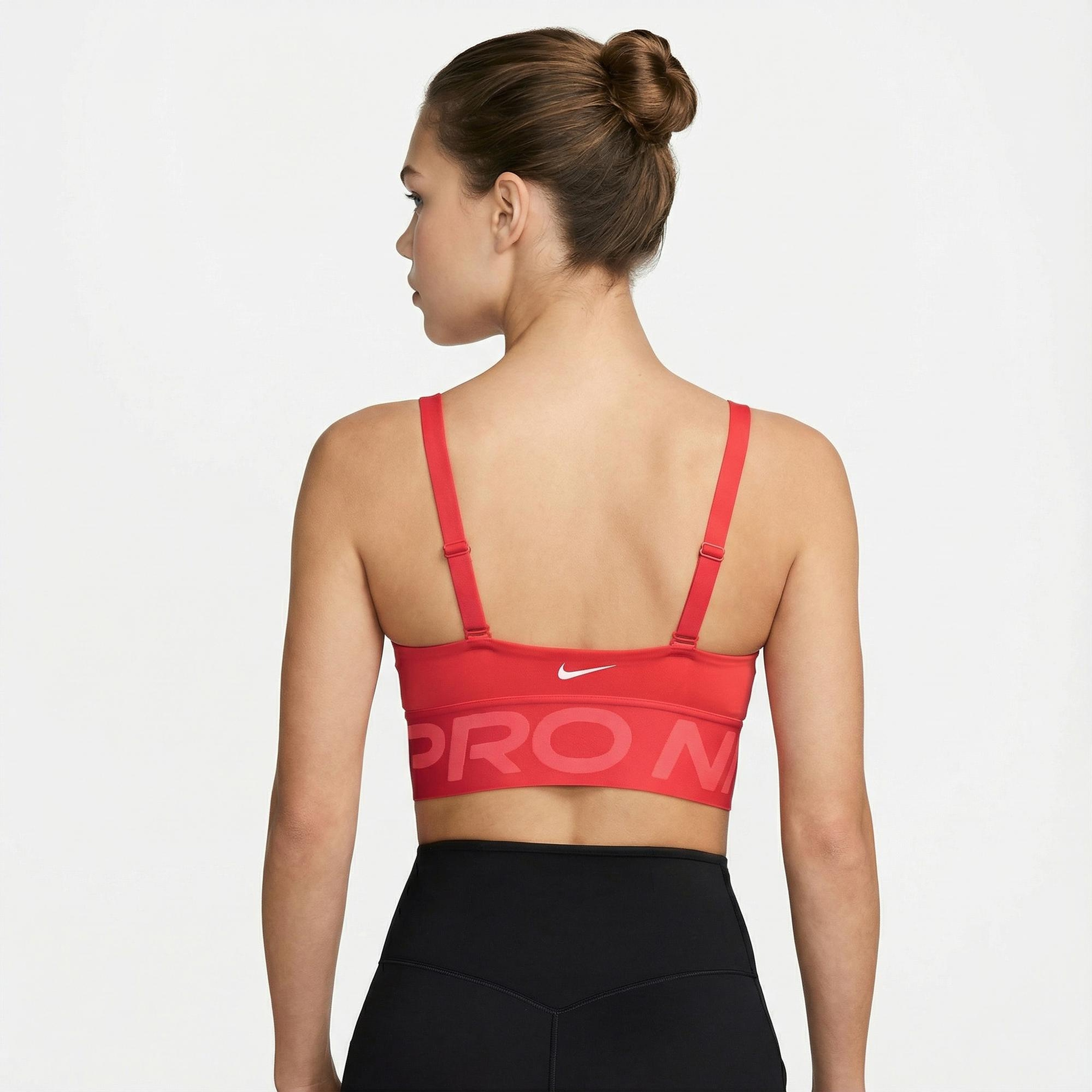 Nike Pro Indy Plunge Kadın Pembe Bra