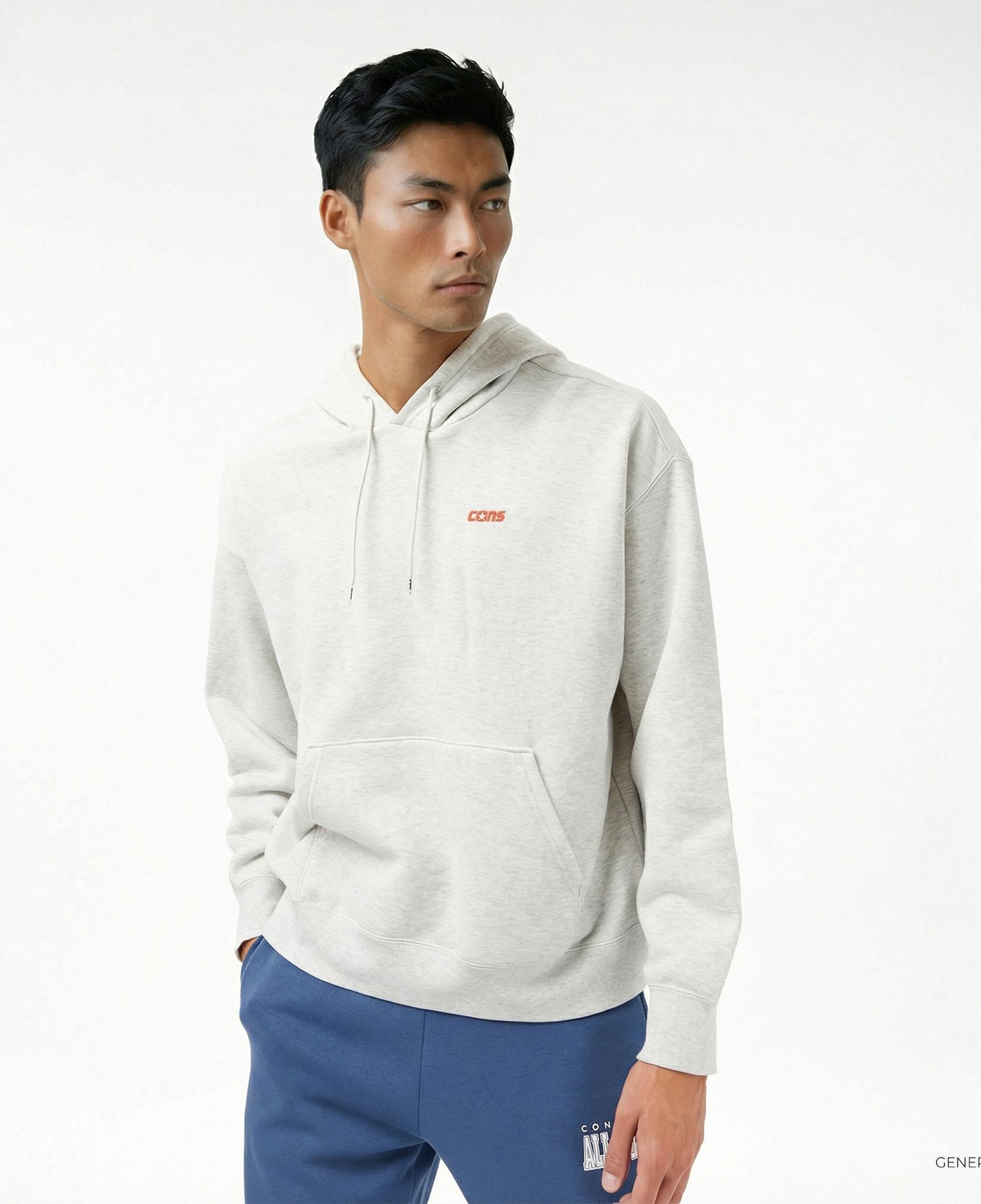 Converse Erkek Gri Sweatshirt