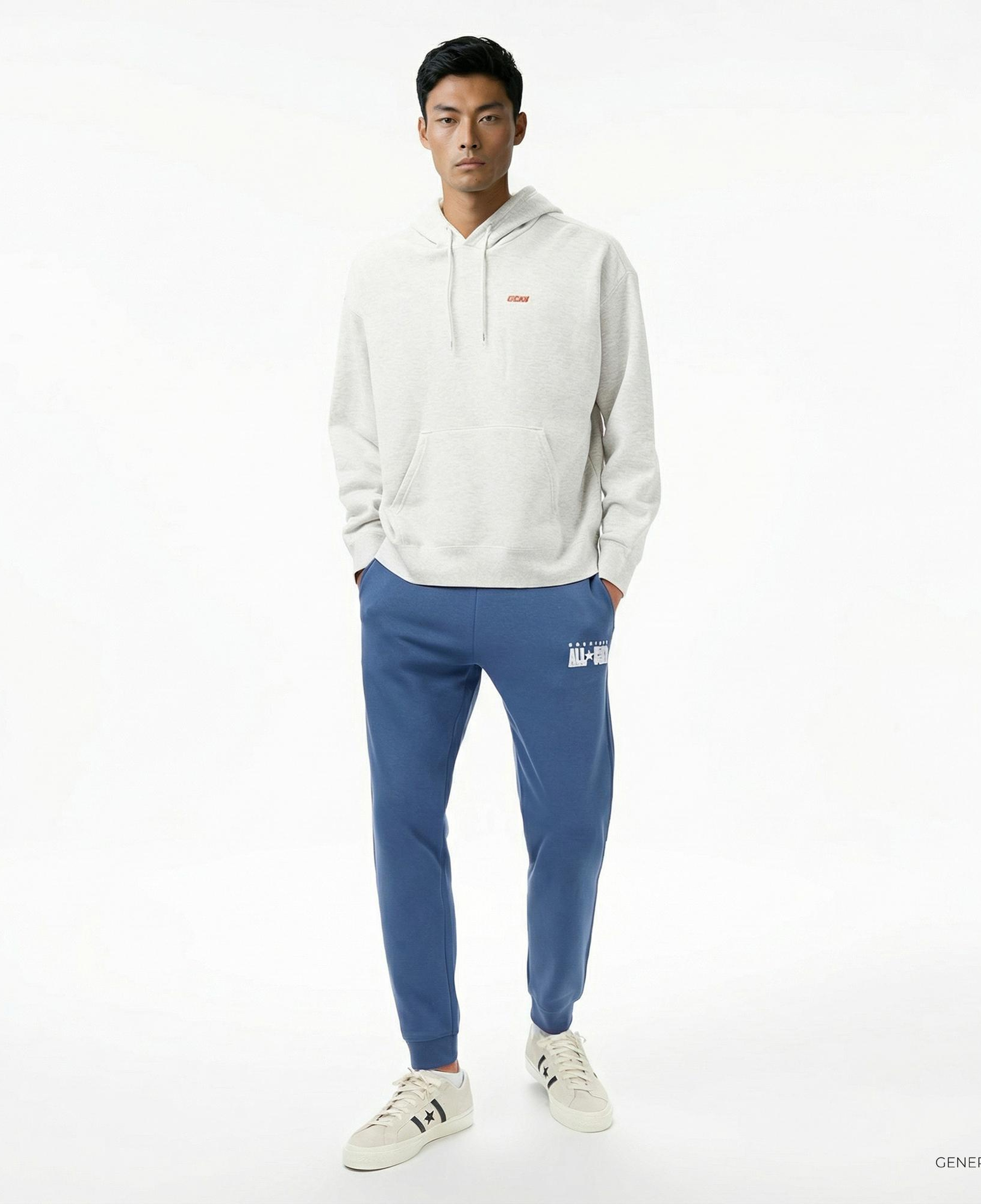 Converse Erkek Gri Sweatshirt