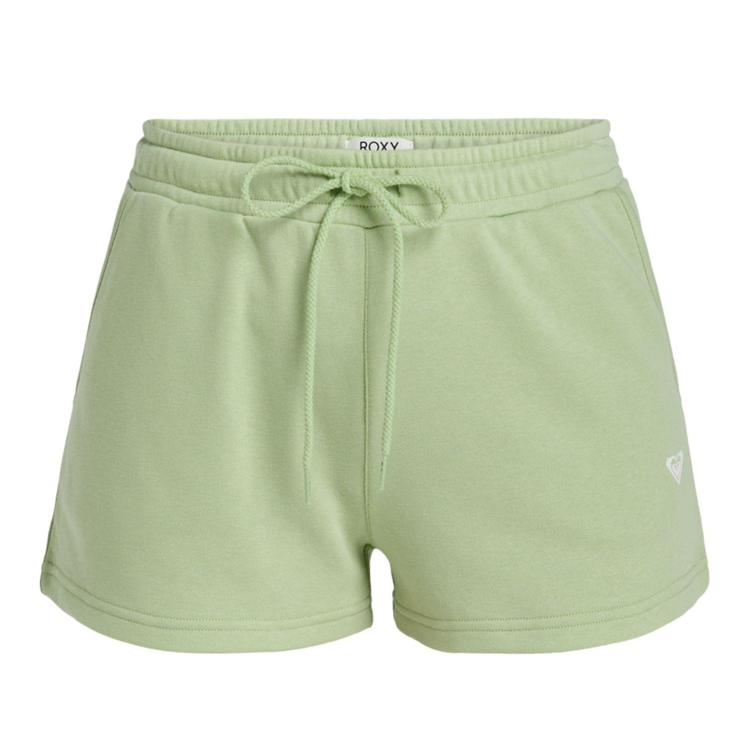 Roxy Surf Stoked Short Terry Kadın Yeşil Şort