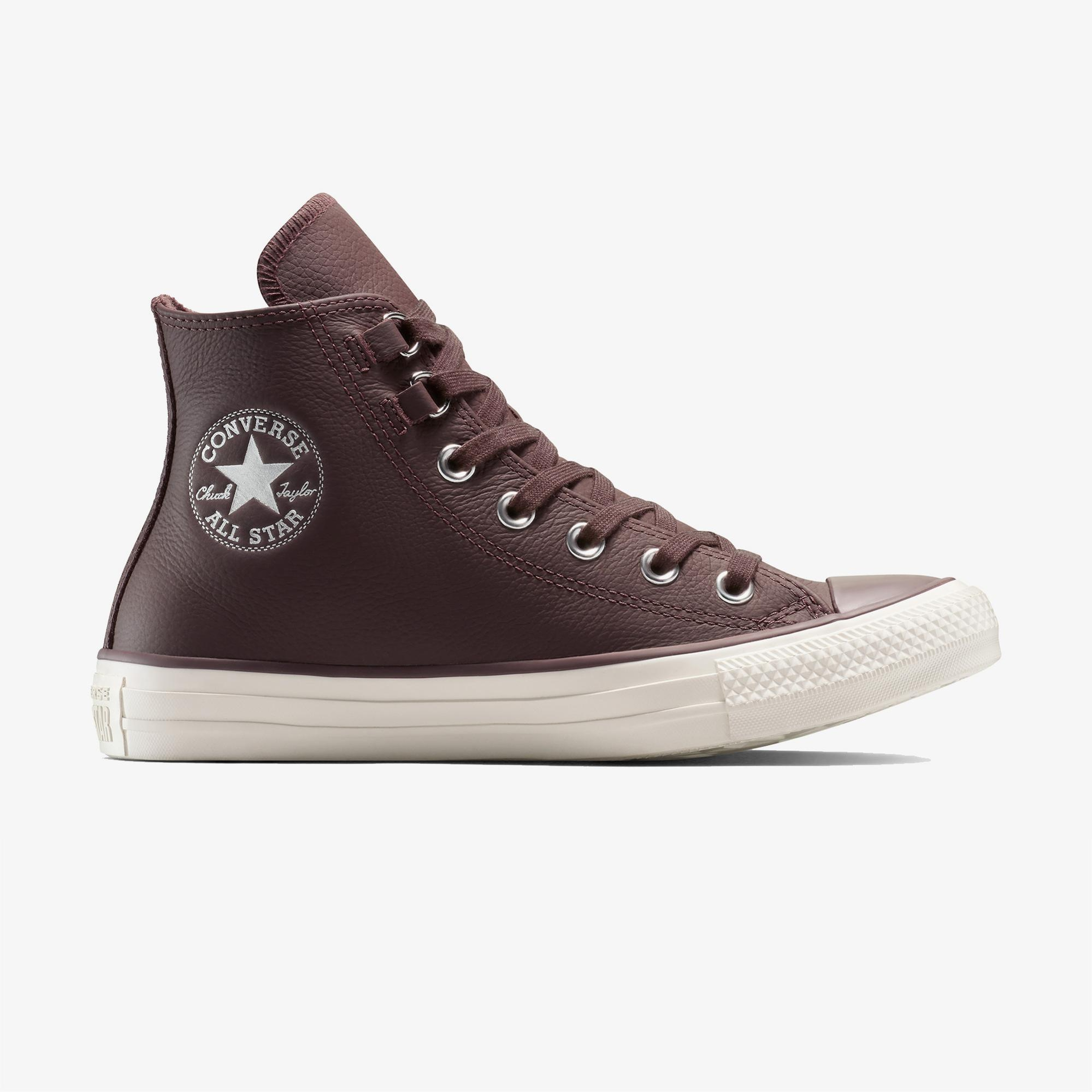 Converse Chuck Taylor All Star Leather Unisex Kahverengi Sneaker