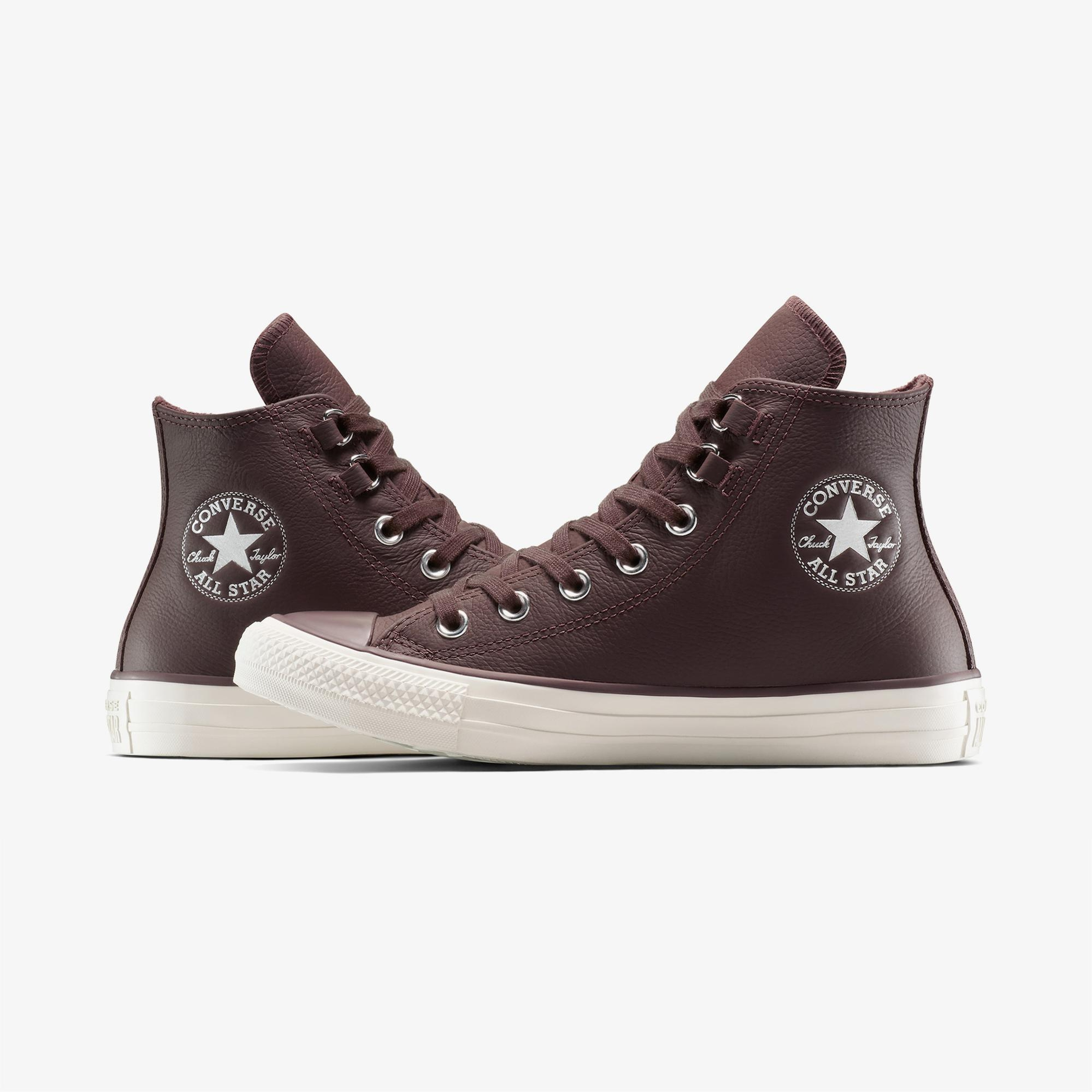 Converse Chuck Taylor All Star Leather Unisex Kahverengi Sneaker