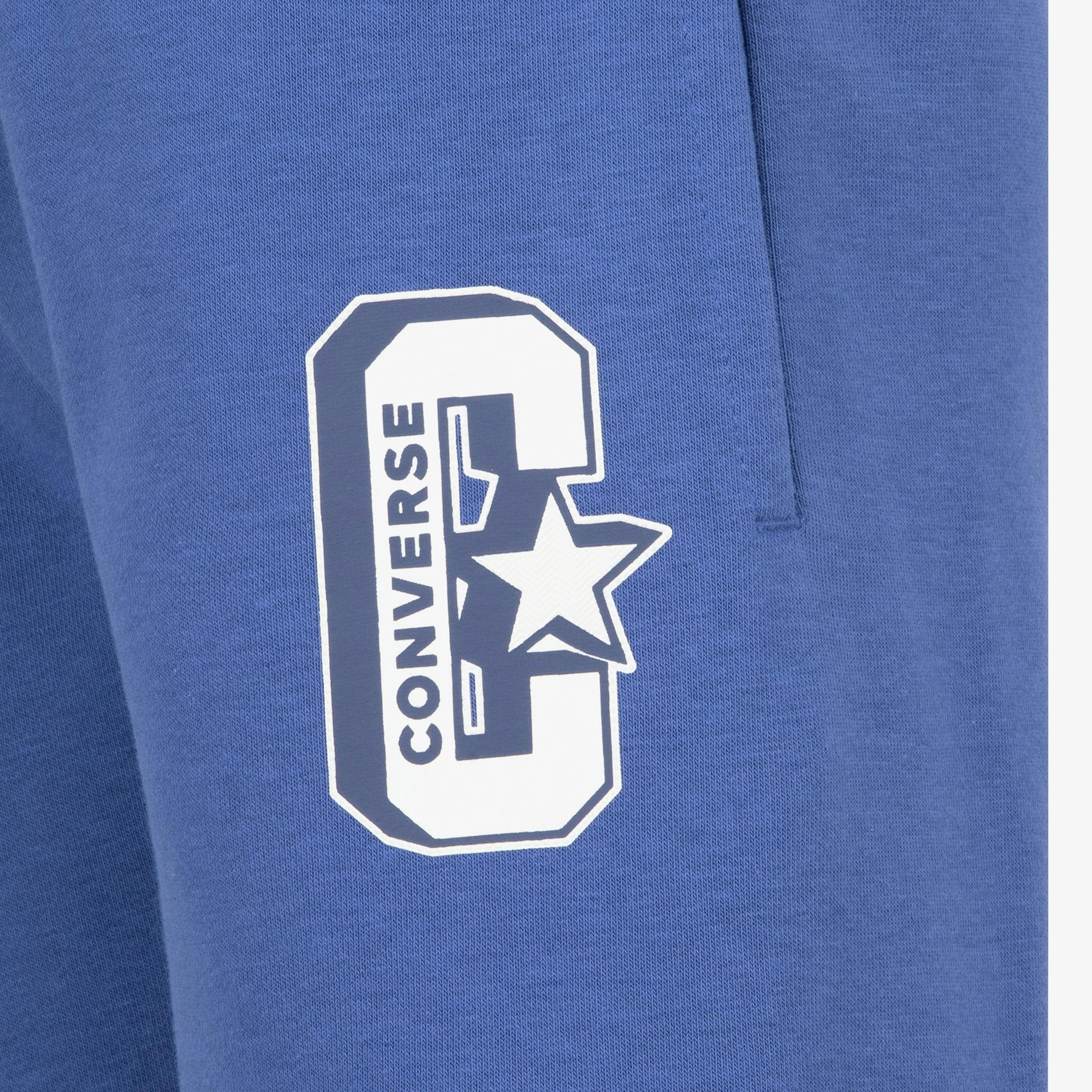 Converse Retro Varsity Çocuk Mavi Eşofman Altı