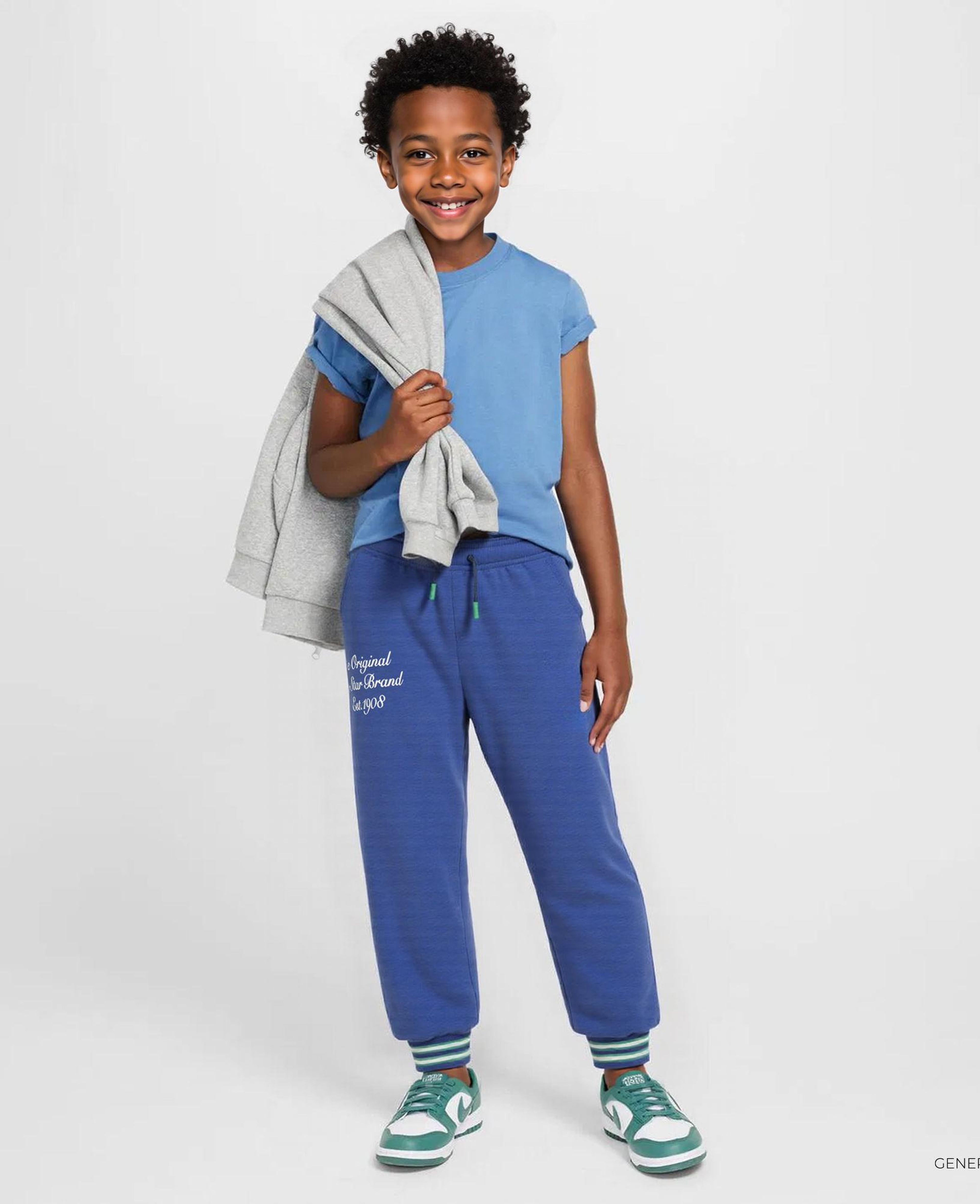 Converse Retro Varsity Çocuk Mavi Eşofman Altı