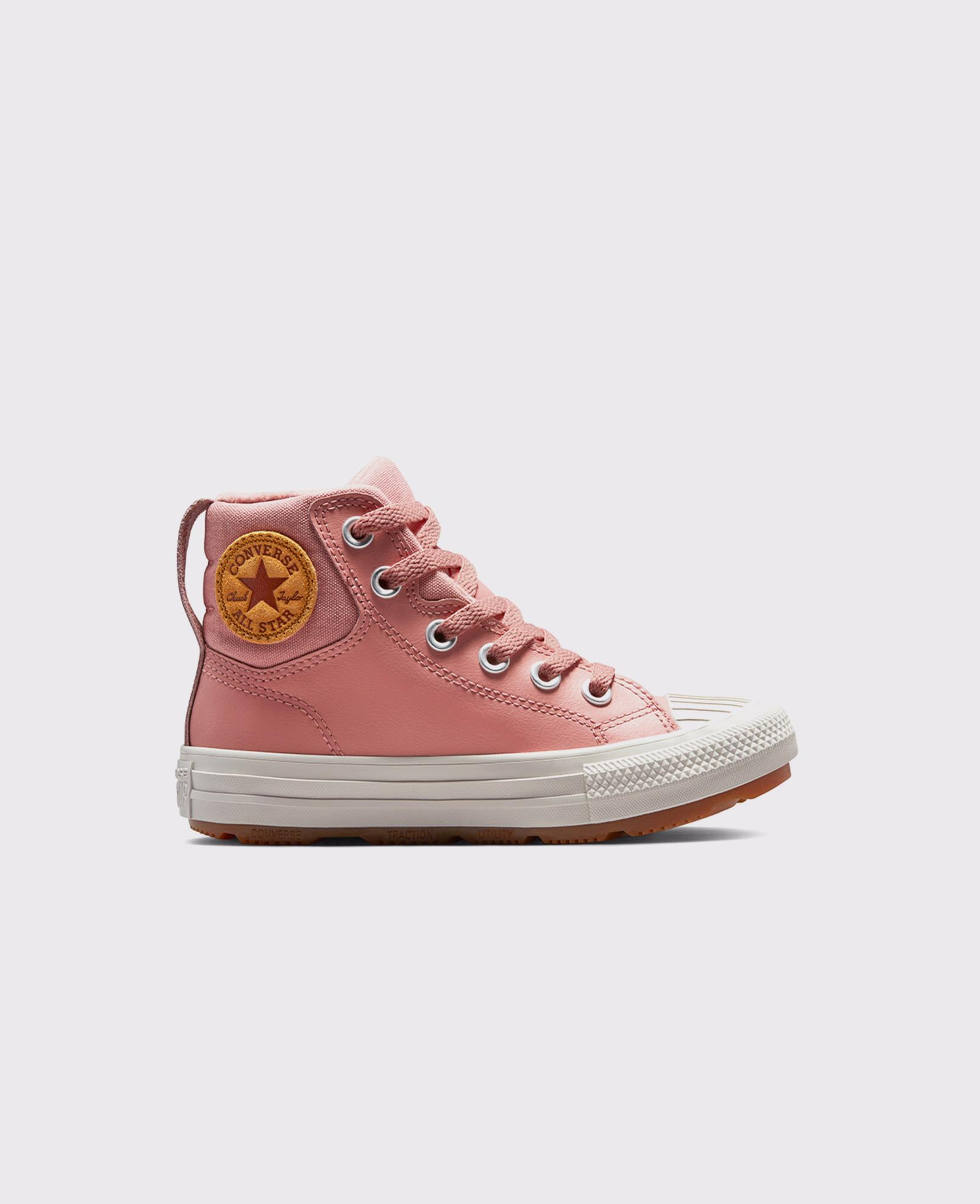 Converse Chuck Taylor All Star Berkshire Çocuk Pembe Deri Bot