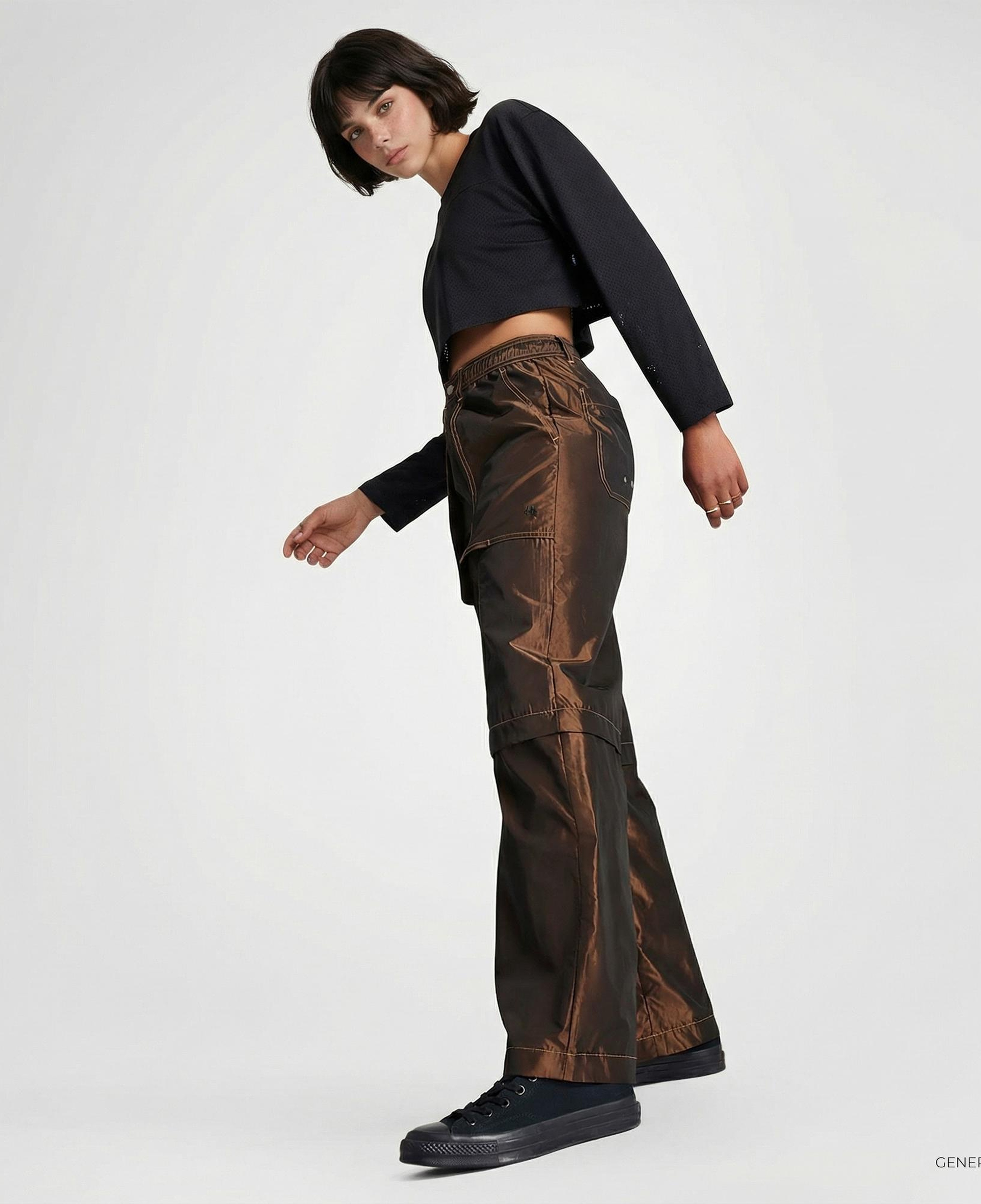 Converse Kadın Kahverengi Cargo Pantolon