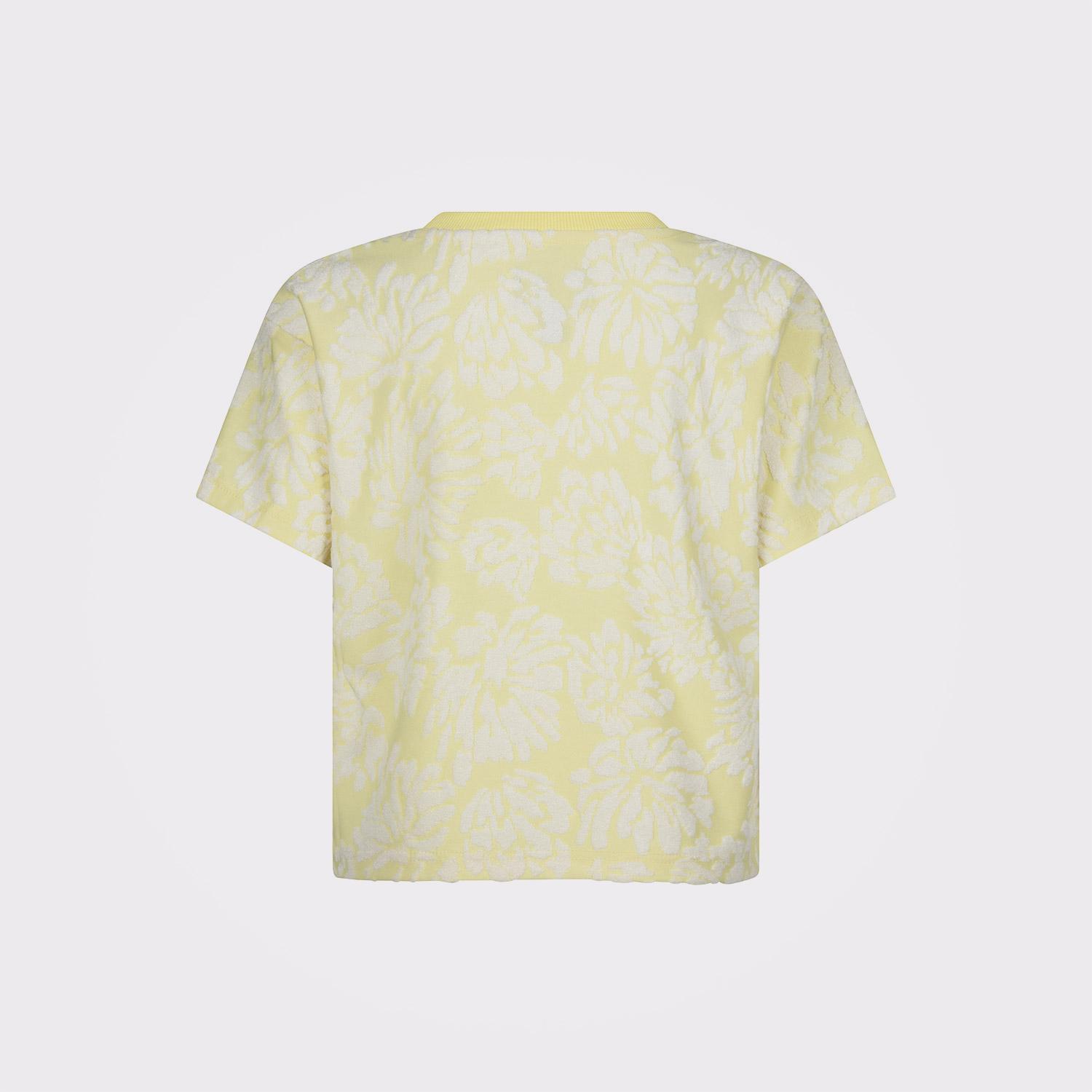 Converse Jacquard Dolman Çocuk Sarı T-Shirt