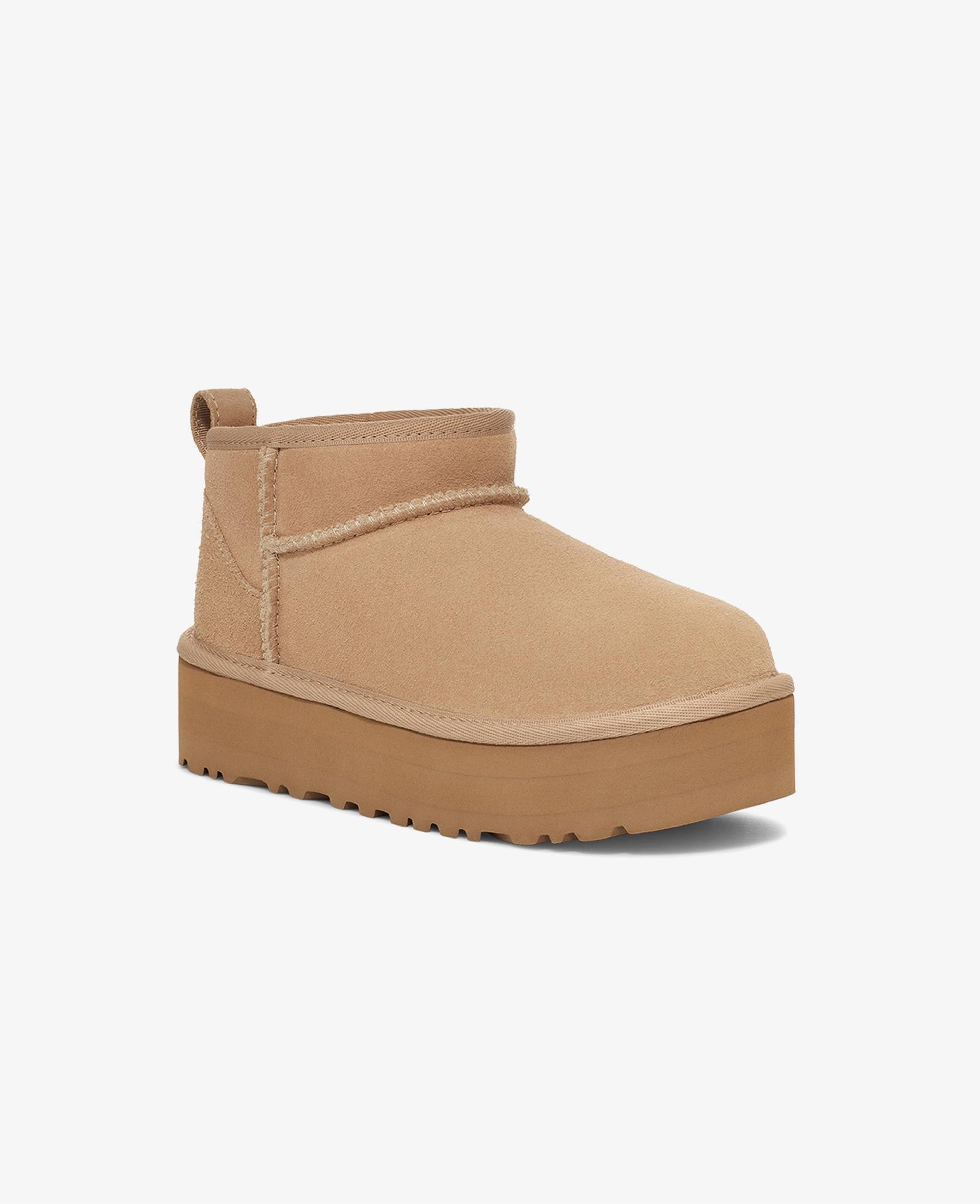 UGG Classic Ultra Mini Platform Çocuk Kum Rengi Bot