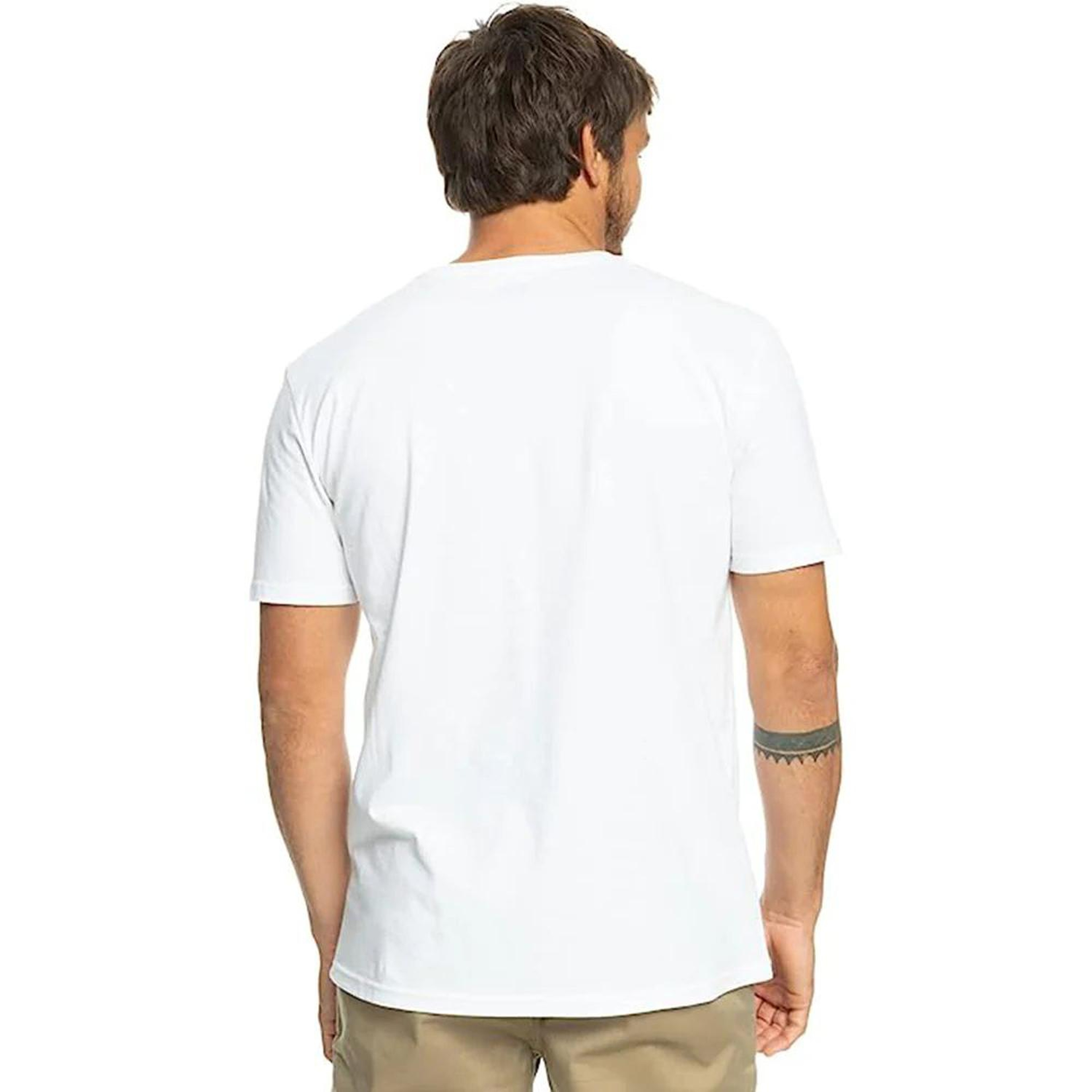 Quiksilver Qsrockinskull Erkek Renkli Tişört