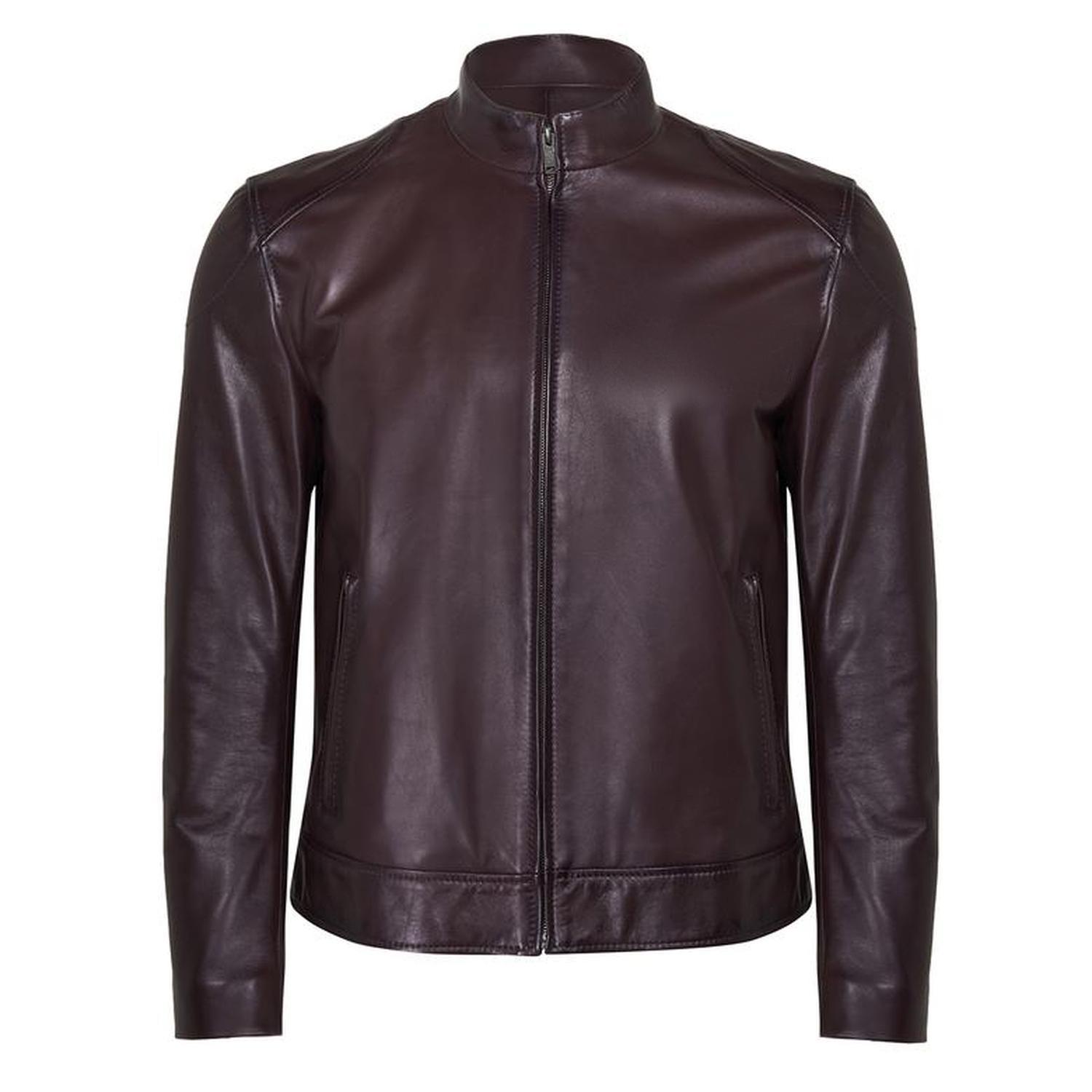 Manlio Bordo Erkek Deri Mont