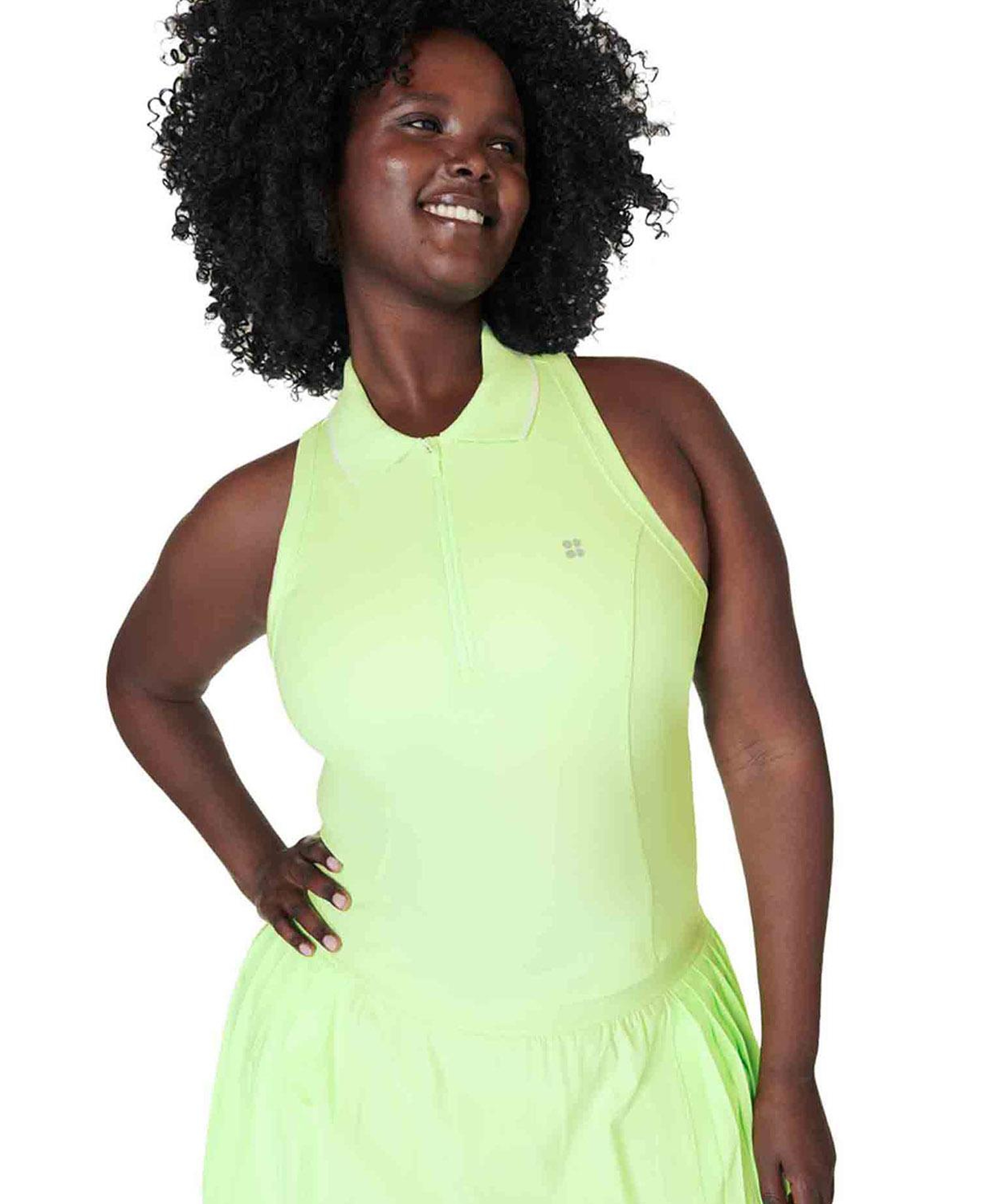 Sweaty Betty Power Tennis Kadın Yeşil Tank Top