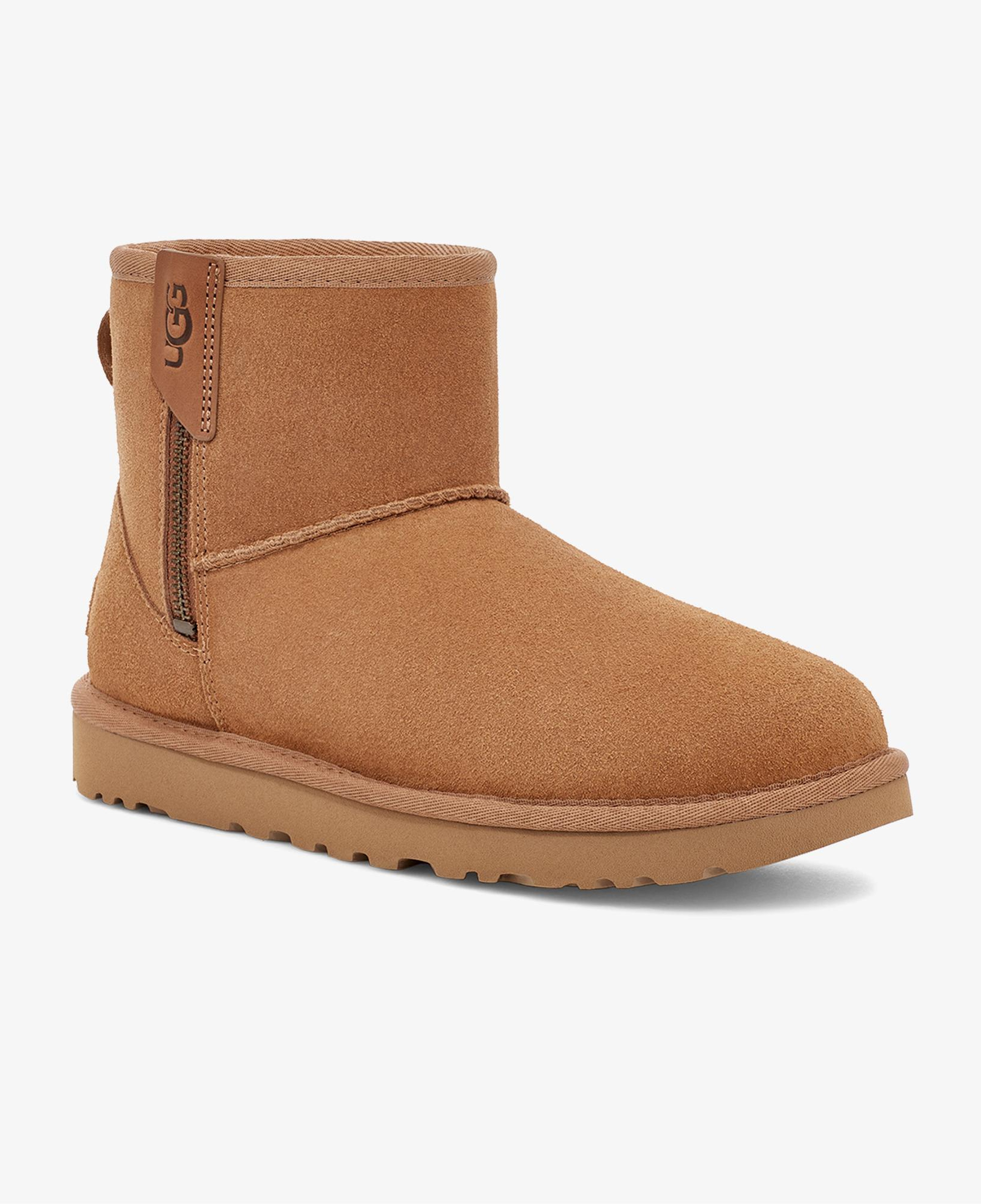 UGG Classic Mini Bailey Zip Kadın Kahverengi Bot