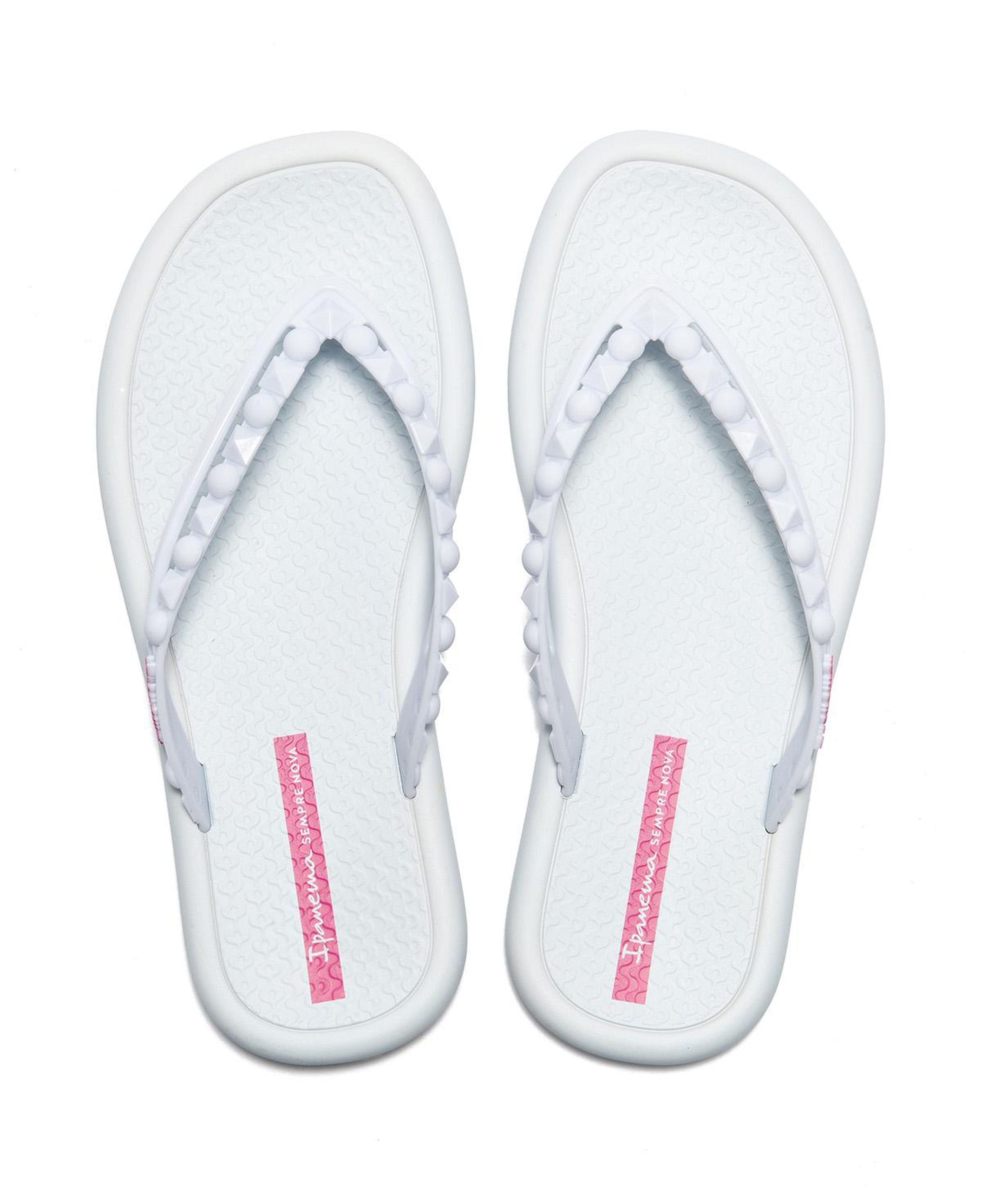 Meu Sol Ad Kadın Parmak Arası Terlik Beyaz 35/42