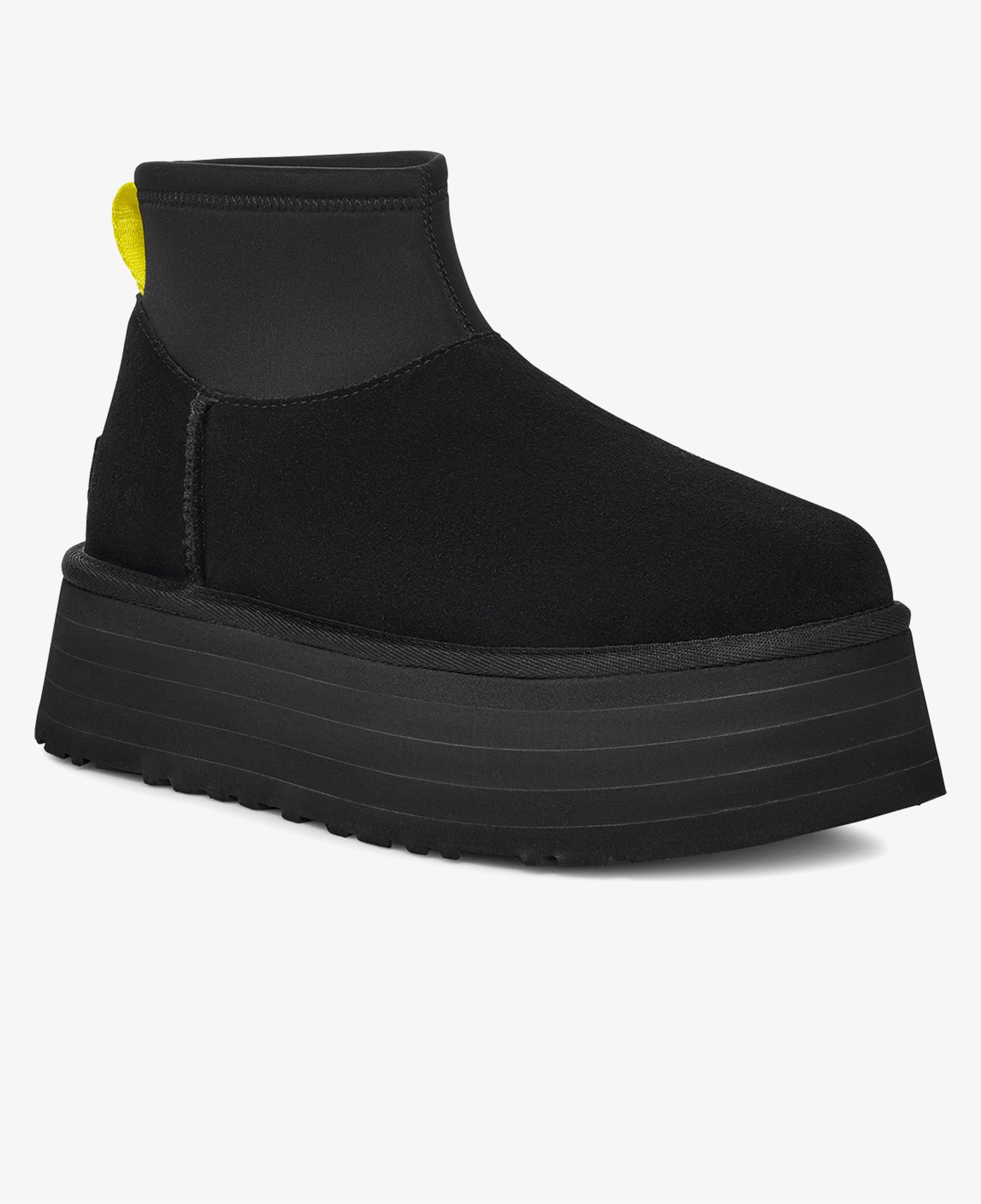 UGG Classic Mini Dipper Kadın Siyah Bot