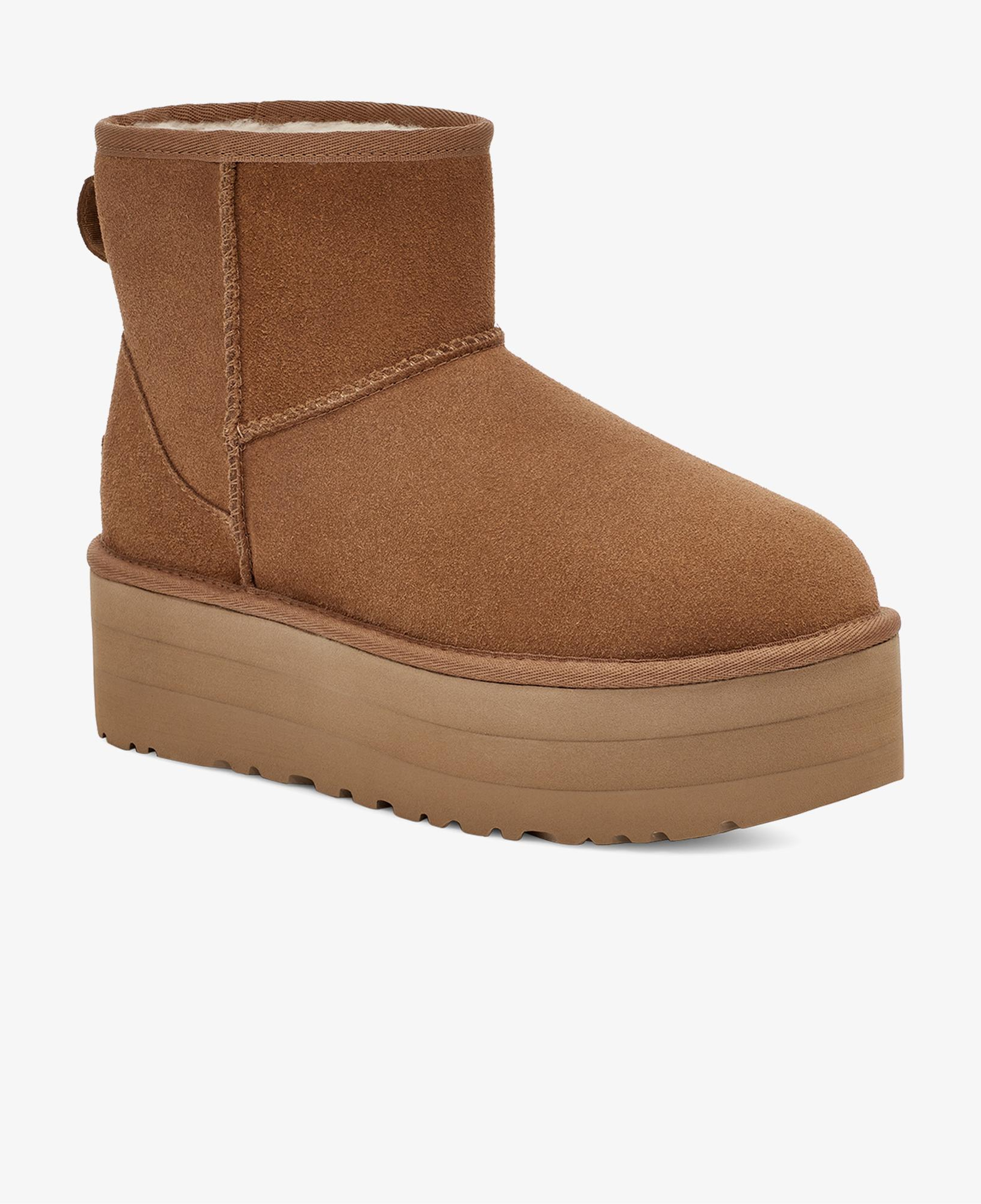 UGG Classic Mini Platform Kadın Taba Bot
