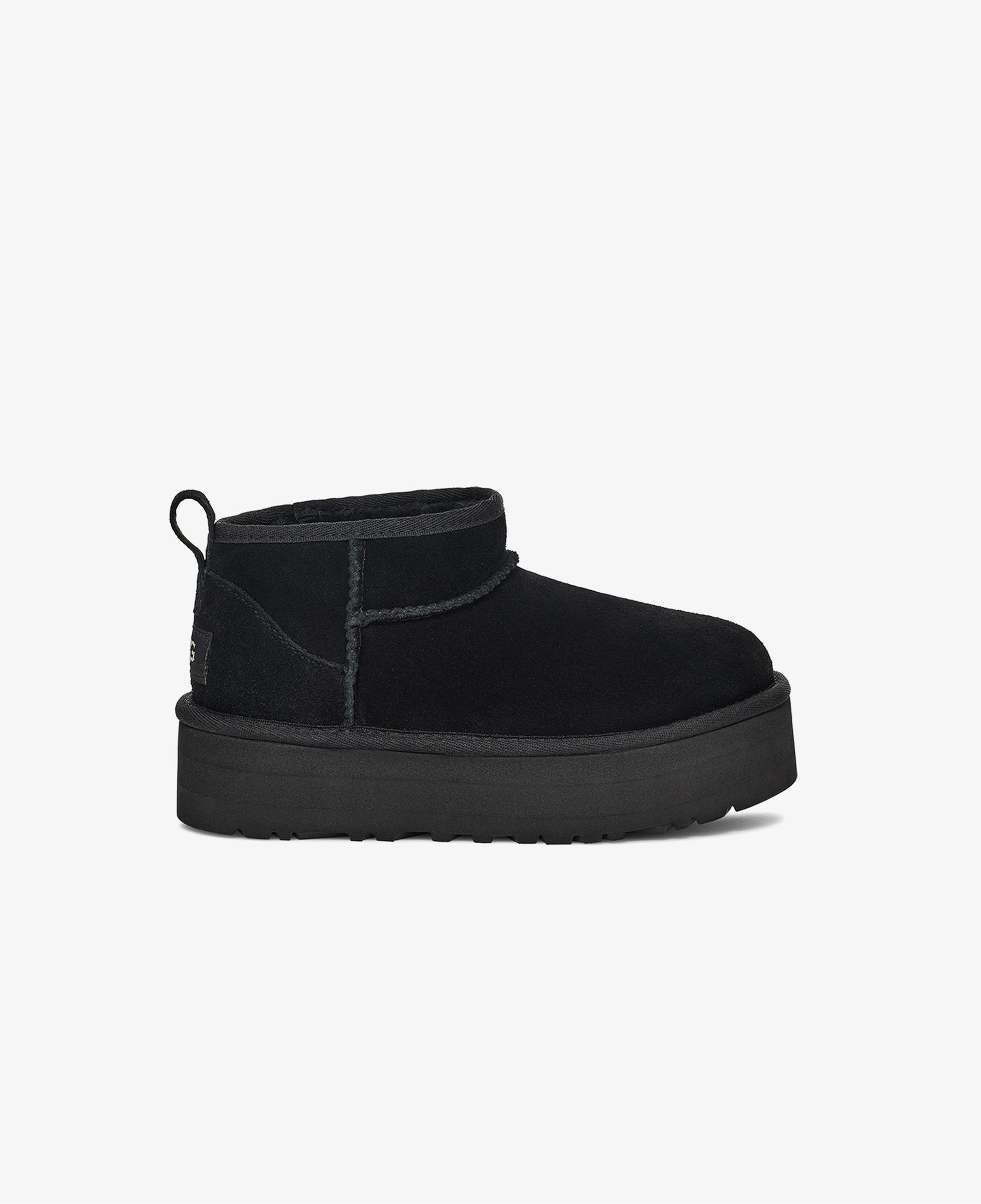UGG Classic Ultra Mini Platform Çocuk Siyah Bot