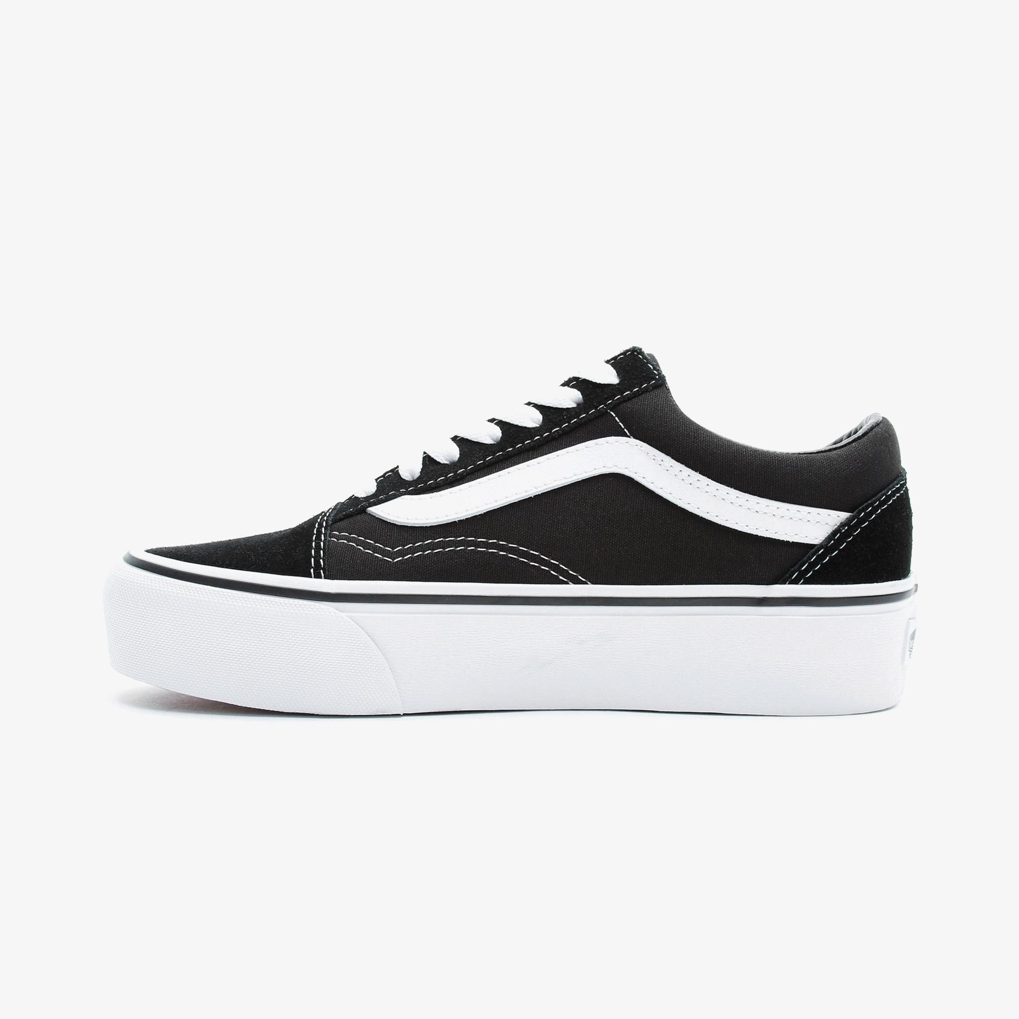 Vans Old Skool Platform Siyah Kadın Sneaker