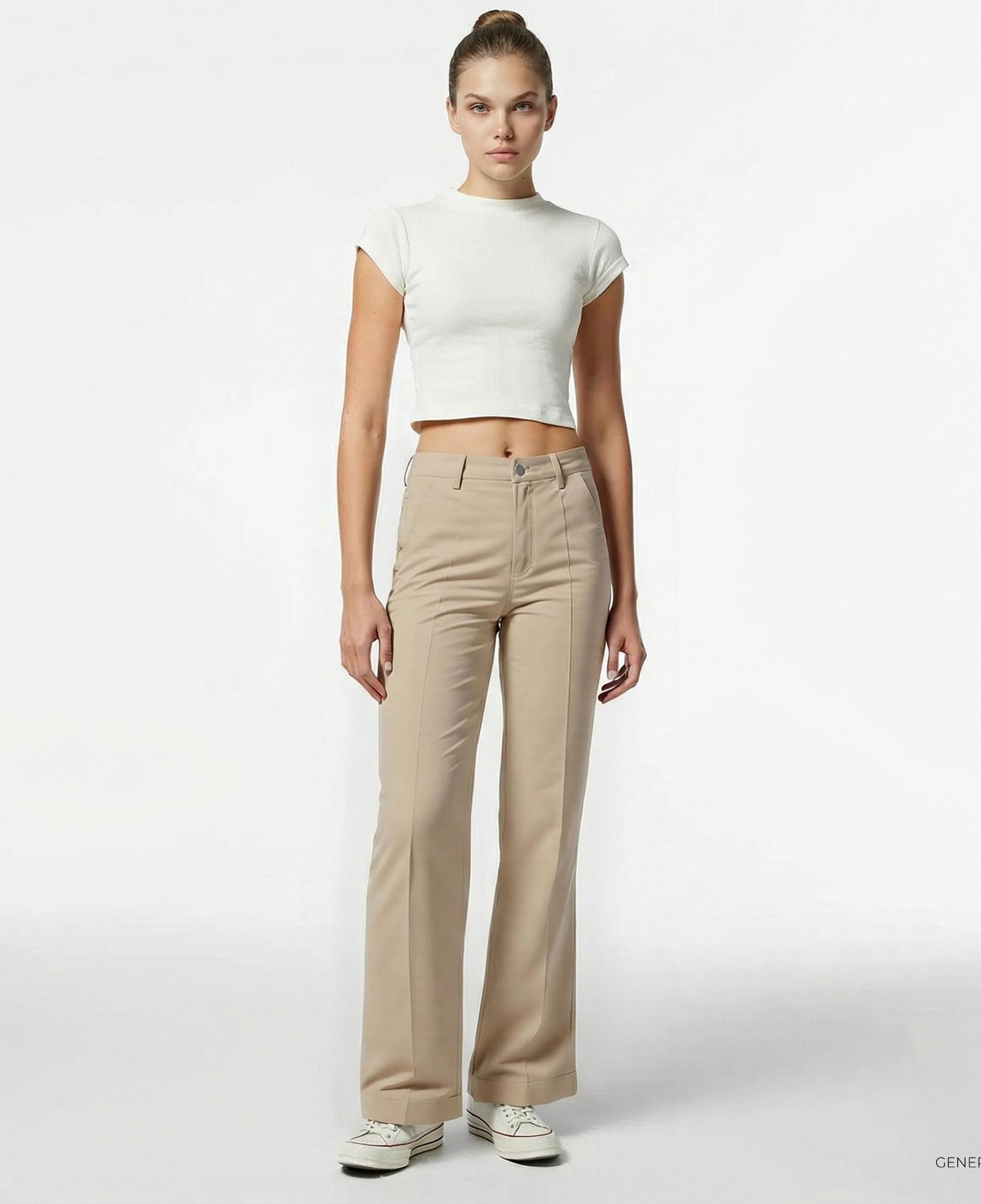 Converse Jenna Kadın Bej Pantolon