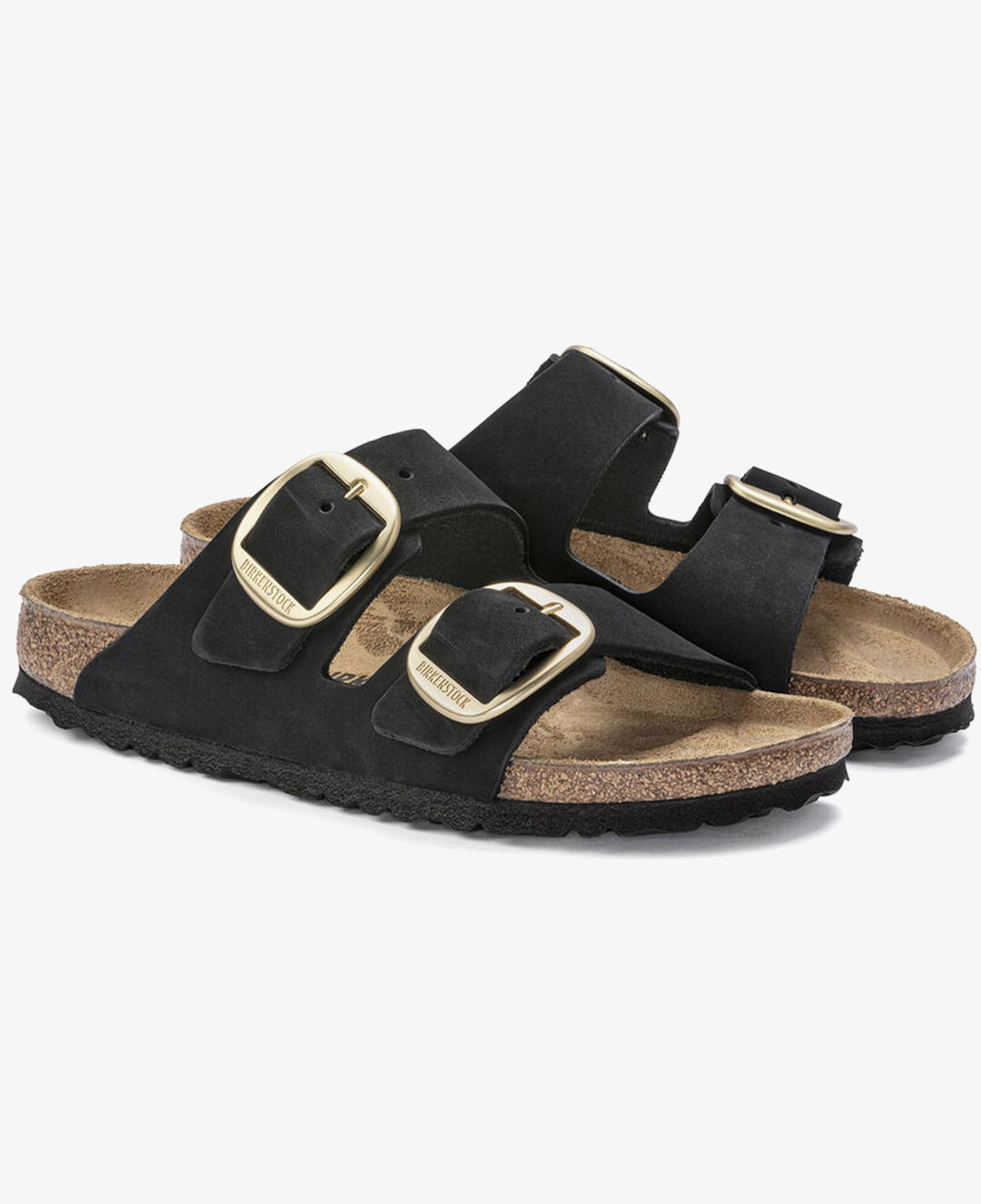 Birkenstock Arizona Big Buckle Lenb Kadın Siyah Terlik