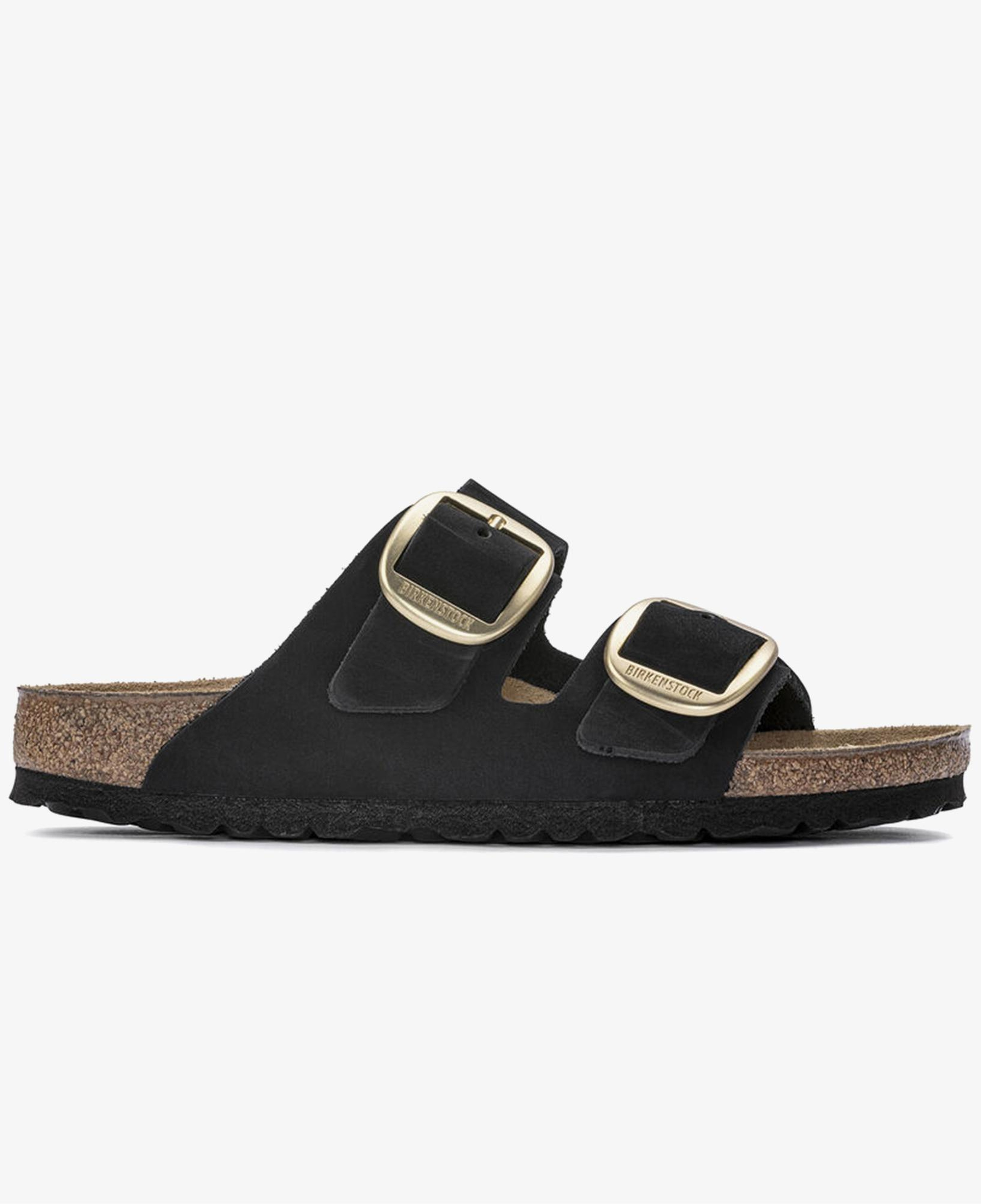 Birkenstock Arizona Big Buckle Lenb Kadın Siyah Terlik