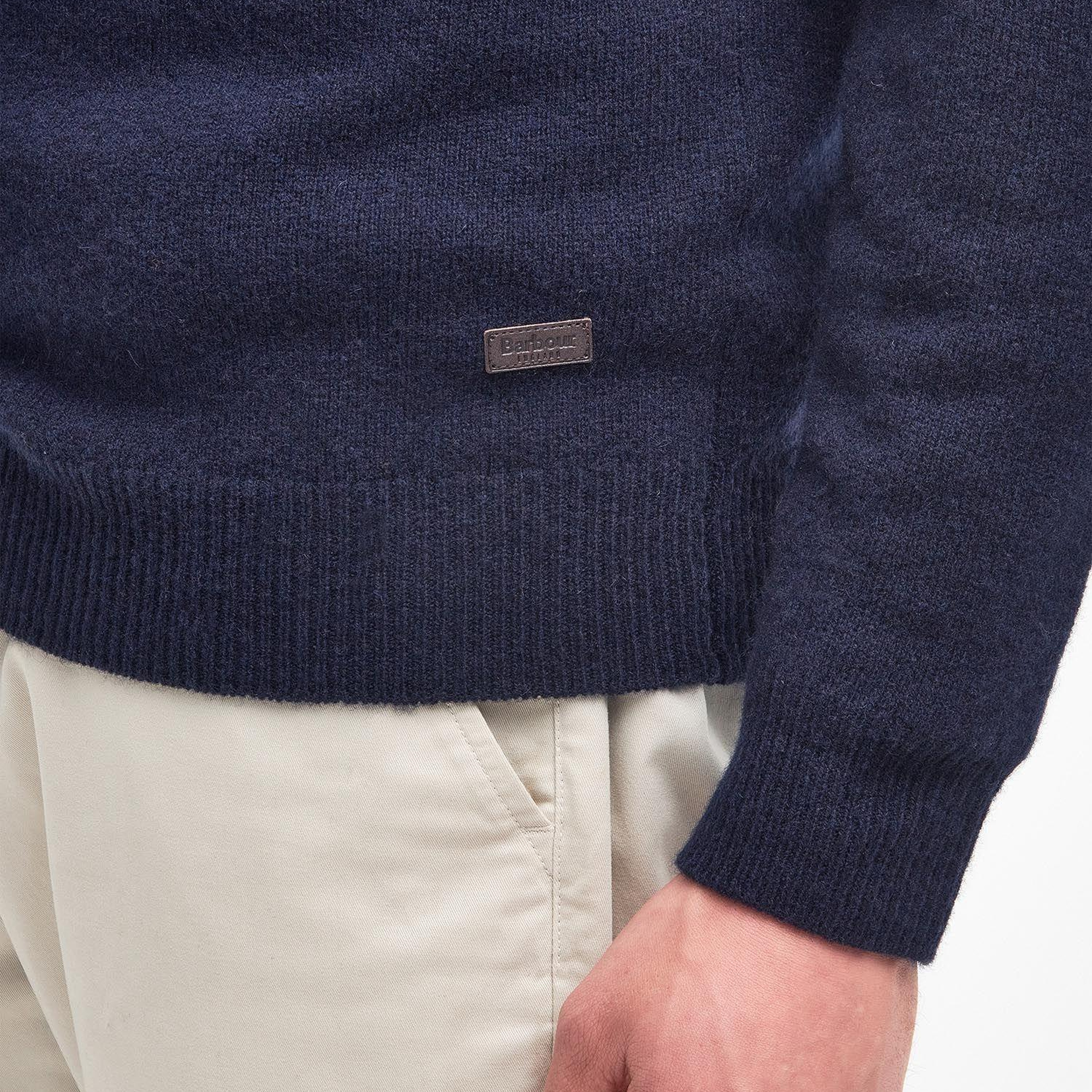 Barbour Patch Half Zip Kazak