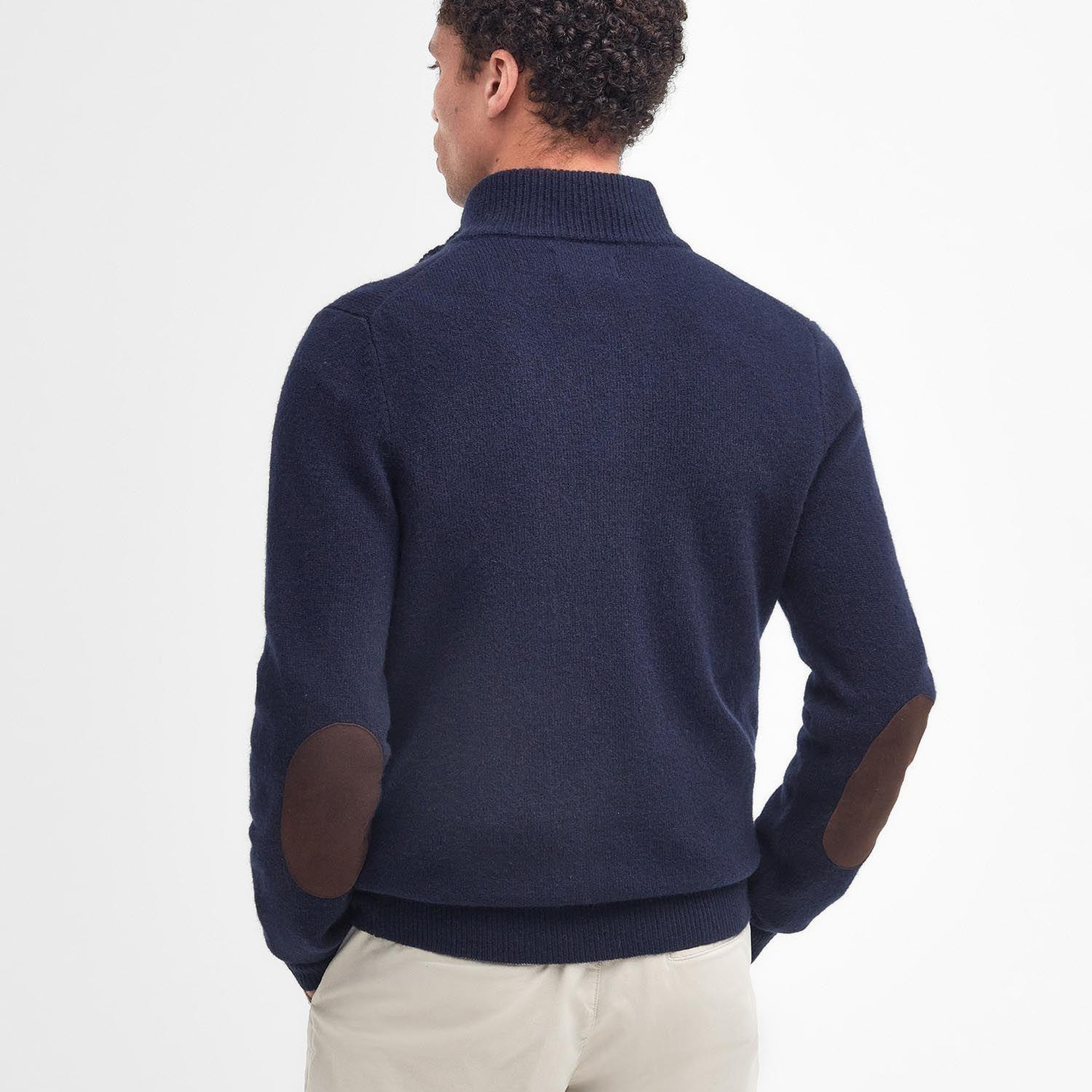 Barbour Patch Half Zip Kazak